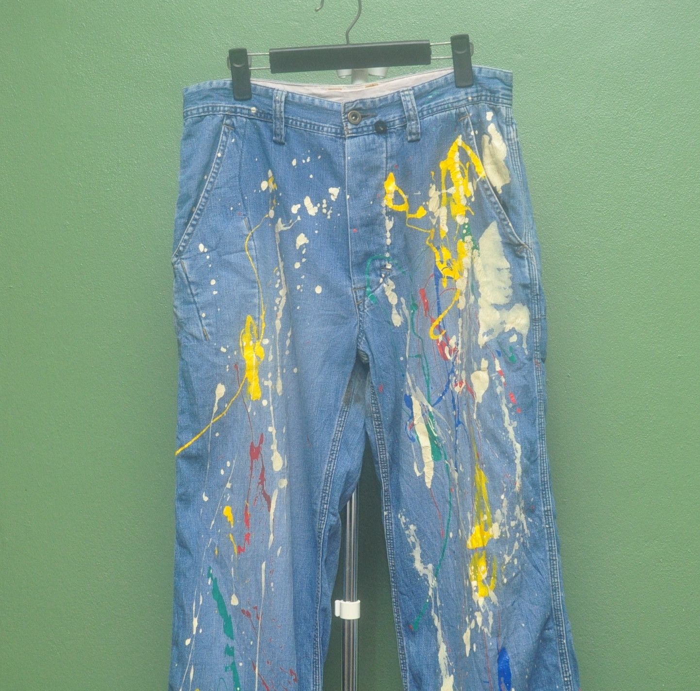 Japanese Brand Vintage RNA Distressed Punk Travis Scott Fashion Style Size US 31 - 3 Thumbnail