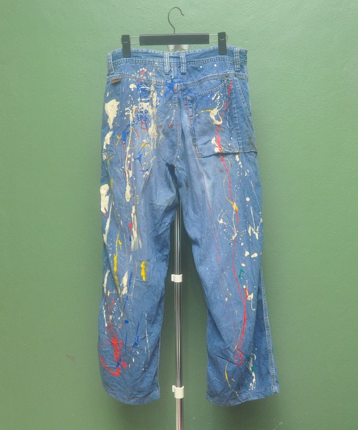 Japanese Brand Vintage RNA Distressed Punk Travis Scott Fashion Style Size US 31 - 2 Thumbnail