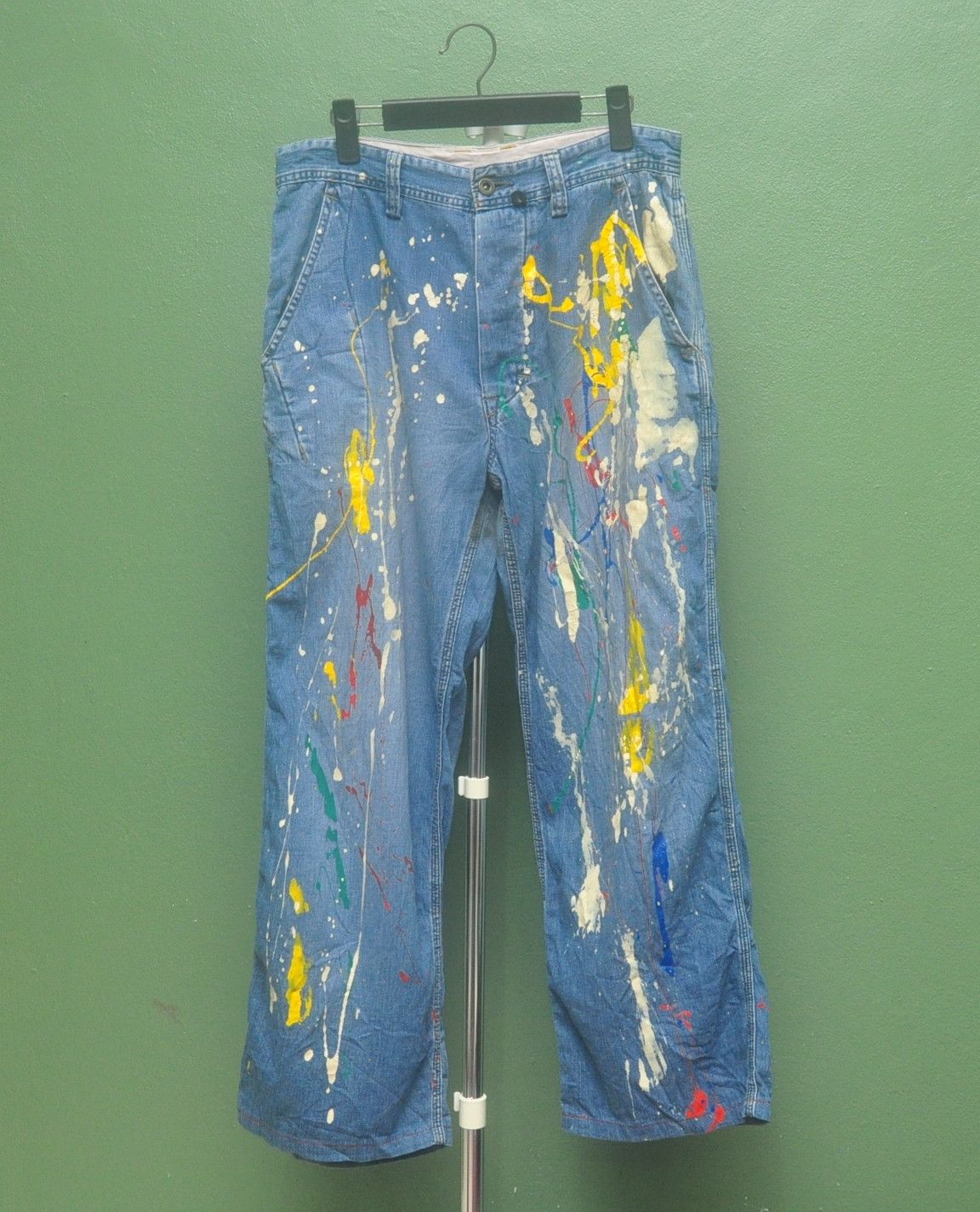 Japanese Brand Vintage RNA Distressed Punk Travis Scott Fashion Style Size US 31 - 1 Thumbnail