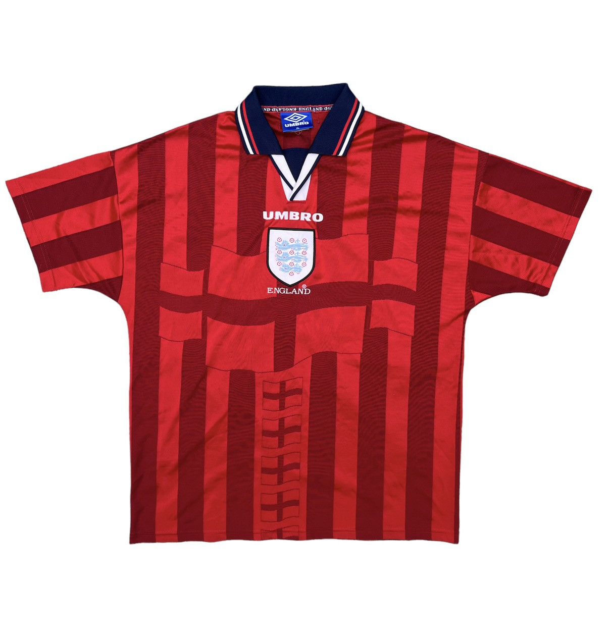Umbro England 1997/98 Away Soccer Jersey Football Shirt