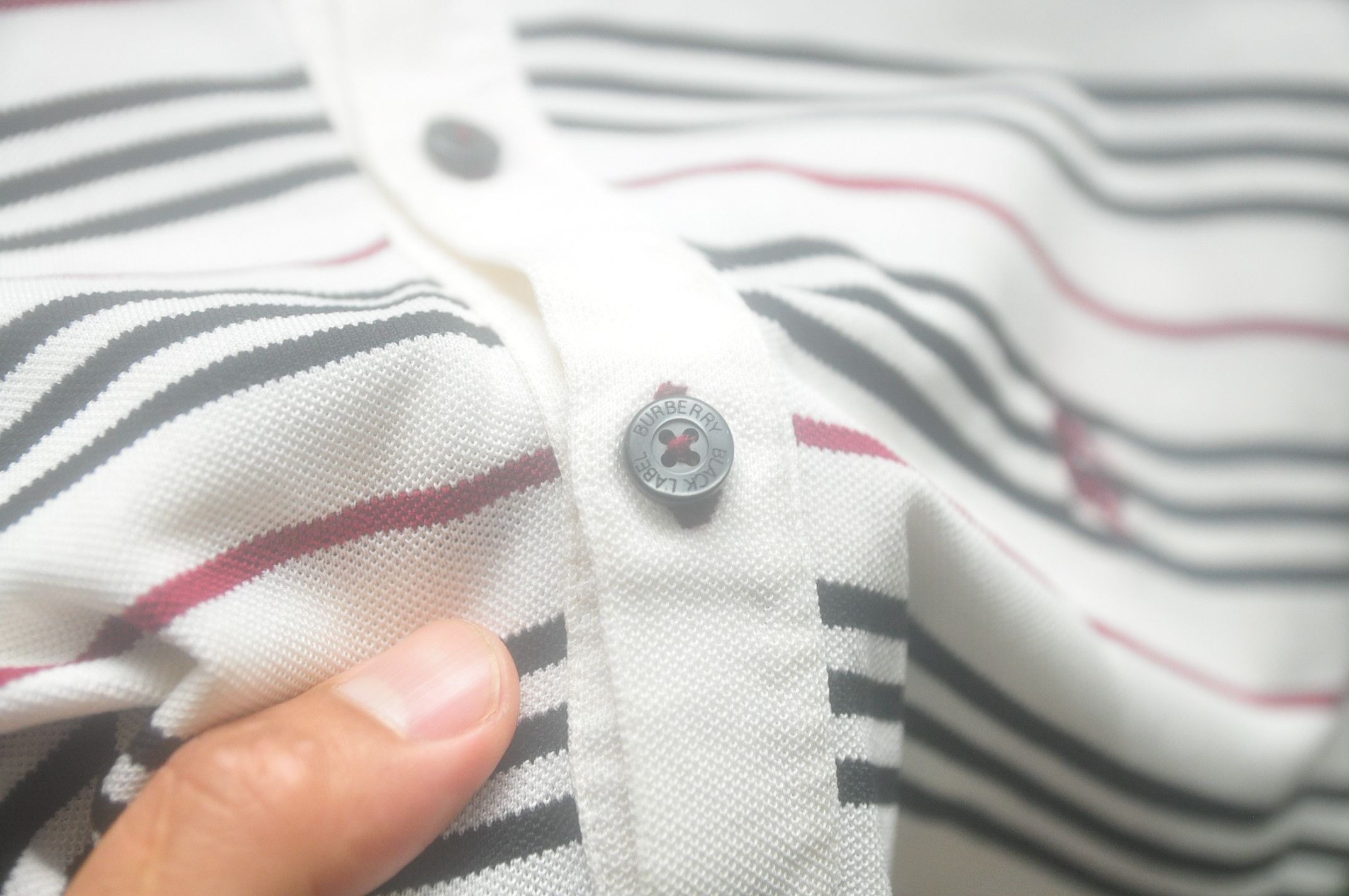 Burberry × Japanese Brand Vintage Burberrys Black Label Stripes Travis Scott Style Size US S / EU 44-46 / 1 - 7 Thumbnail