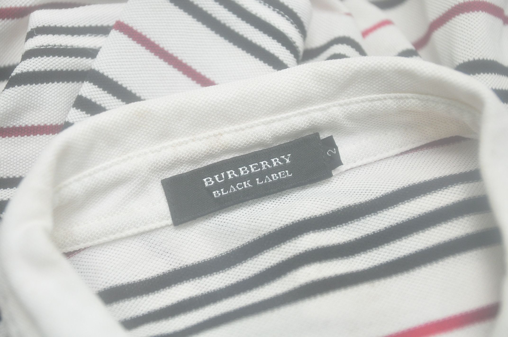Burberry × Japanese Brand Vintage Burberrys Black Label Stripes Travis Scott Style Size US S / EU 44-46 / 1 - 8 Thumbnail