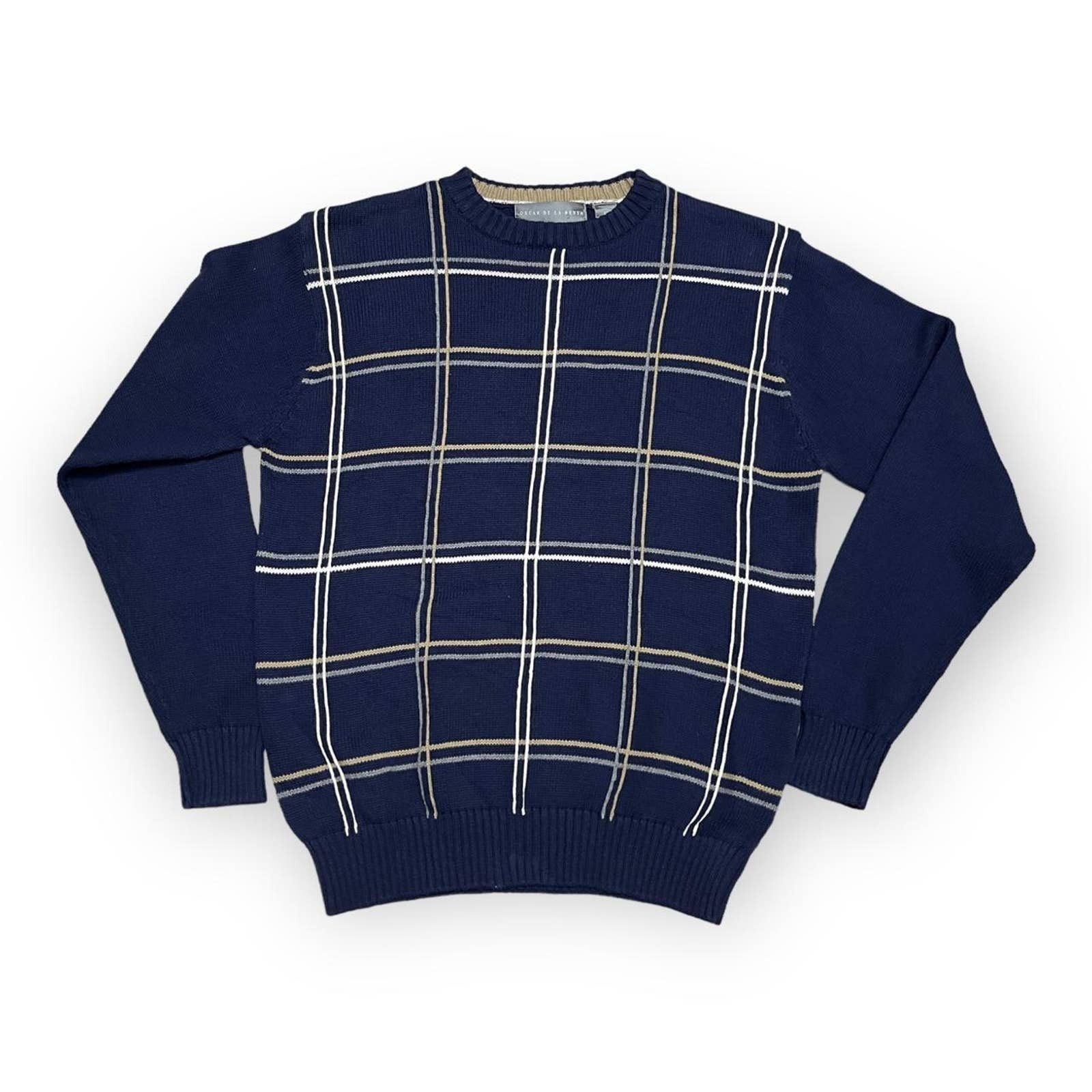 Oscar De La Renta Oscar De La Renta Luxury Designer Knit Mens Sweater Mens Size US L / EU 52-54 / 3 - 1 Thumbnail
