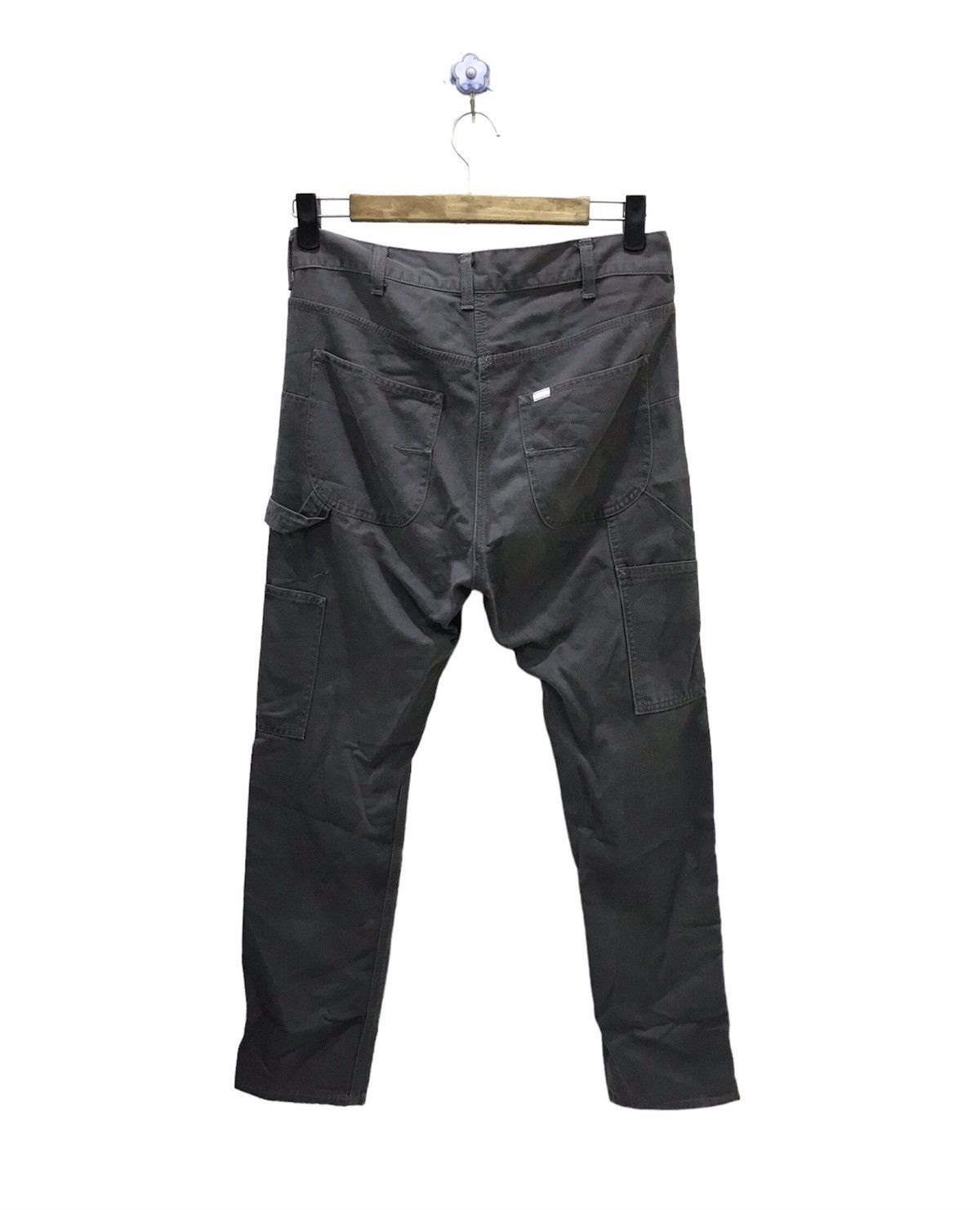 Comme des Garcons AD 2010 Comme des Garçons Grey Casual Pant Size US 29 - 2 Thumbnail