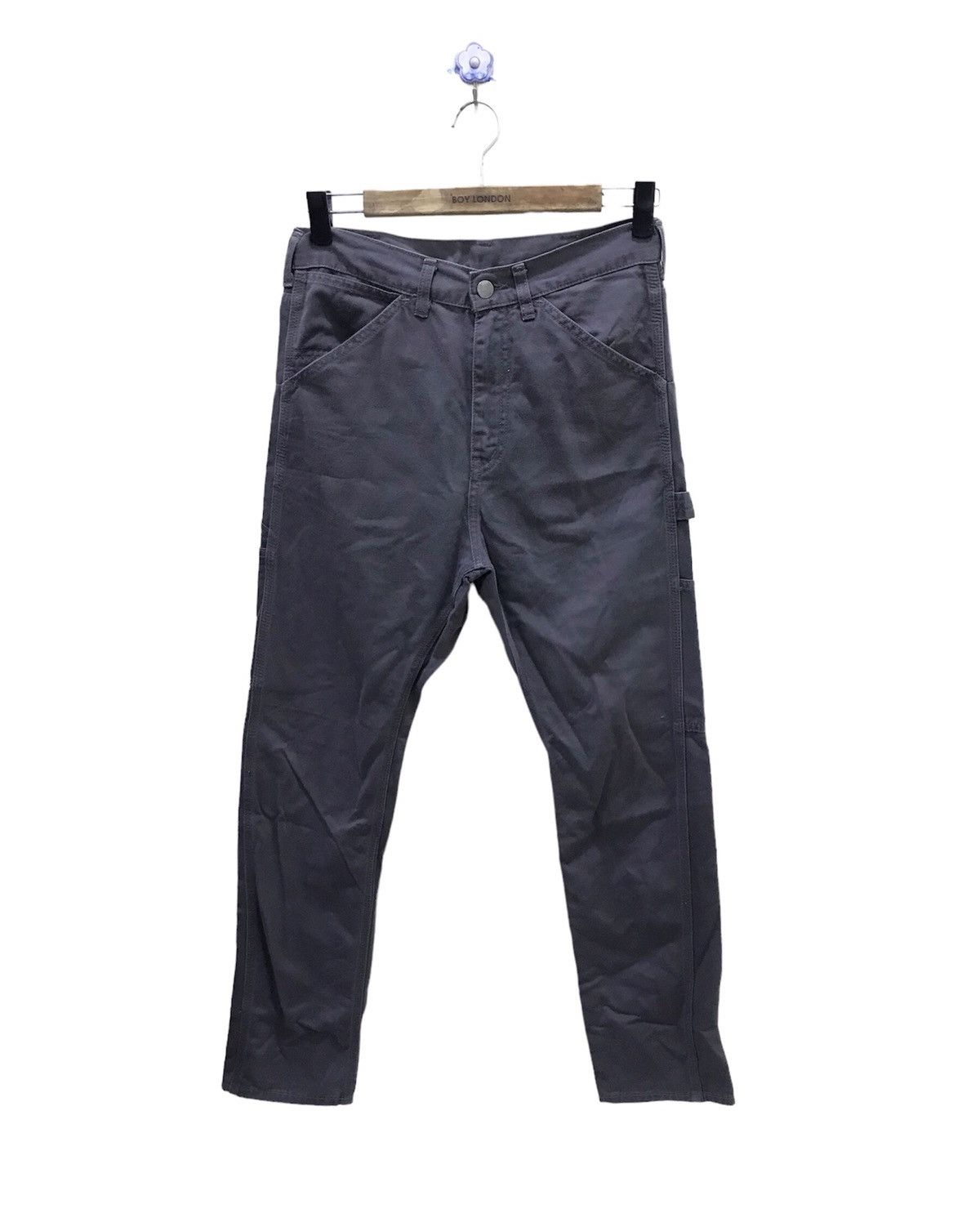 Comme des Garcons AD 2010 Comme des Garçons Grey Casual Pant Size US 29 - 1 Thumbnail