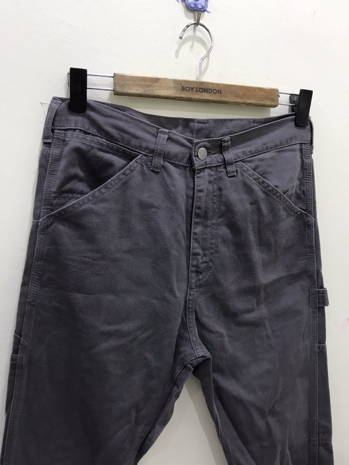 Comme des Garcons AD 2010 Comme des Garçons Grey Casual Pant Size US 29 - 6 Thumbnail