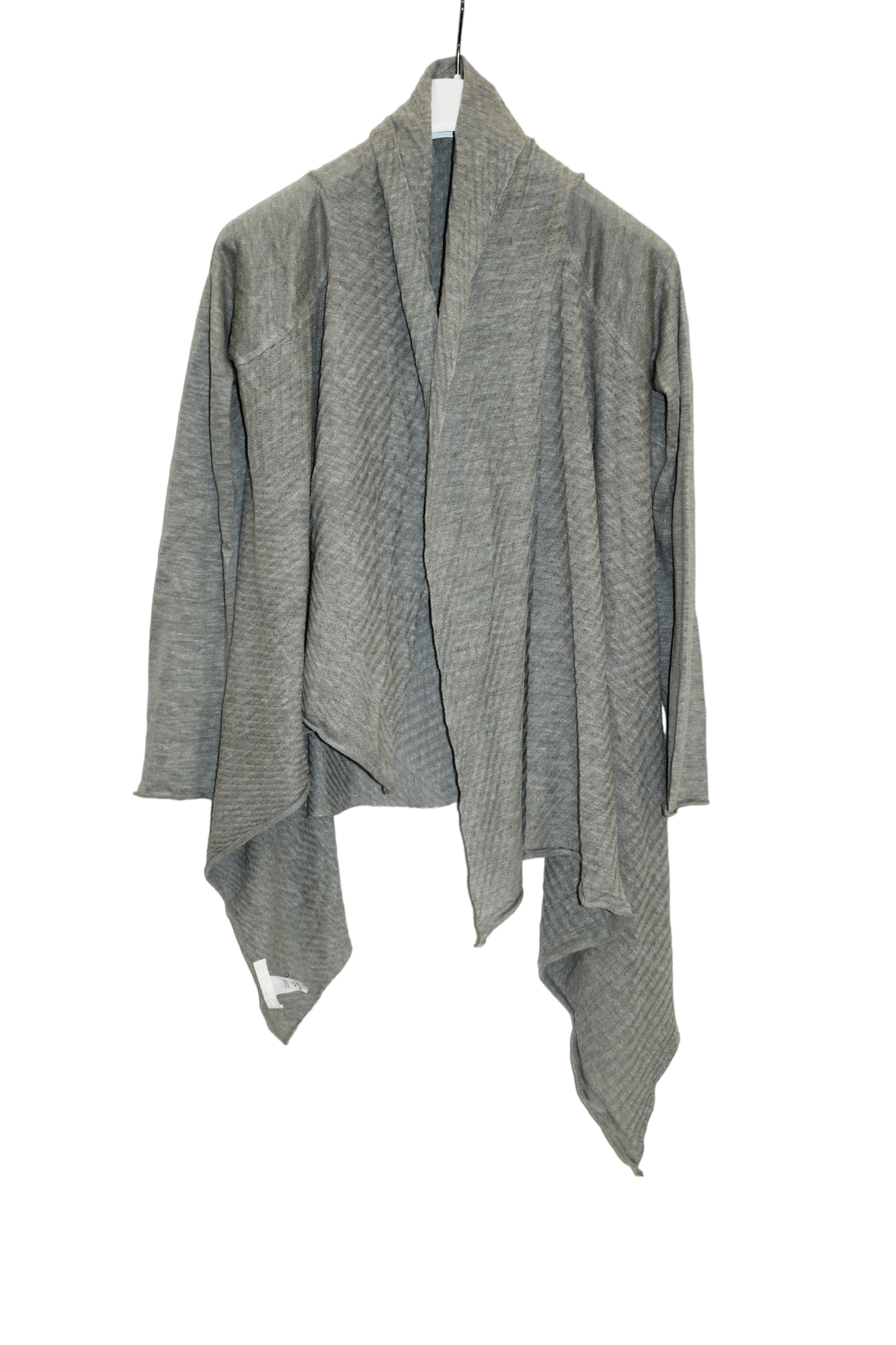 Barbara I Gongini BP Studio open up silk linen knitted wrap cardigan Size L / US 10 / IT 46 - 4 Thumbnail