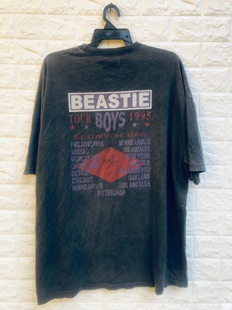Band Tees Vintage Beastie Boys Band MUsic Designer Fashion Style Size US XL / EU 56 / 4 - 2 Thumbnail