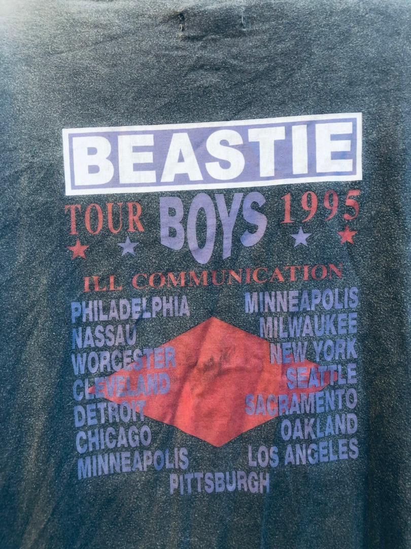 Band Tees Vintage Beastie Boys Band MUsic Designer Fashion Style Size US XL / EU 56 / 4 - 4 Thumbnail