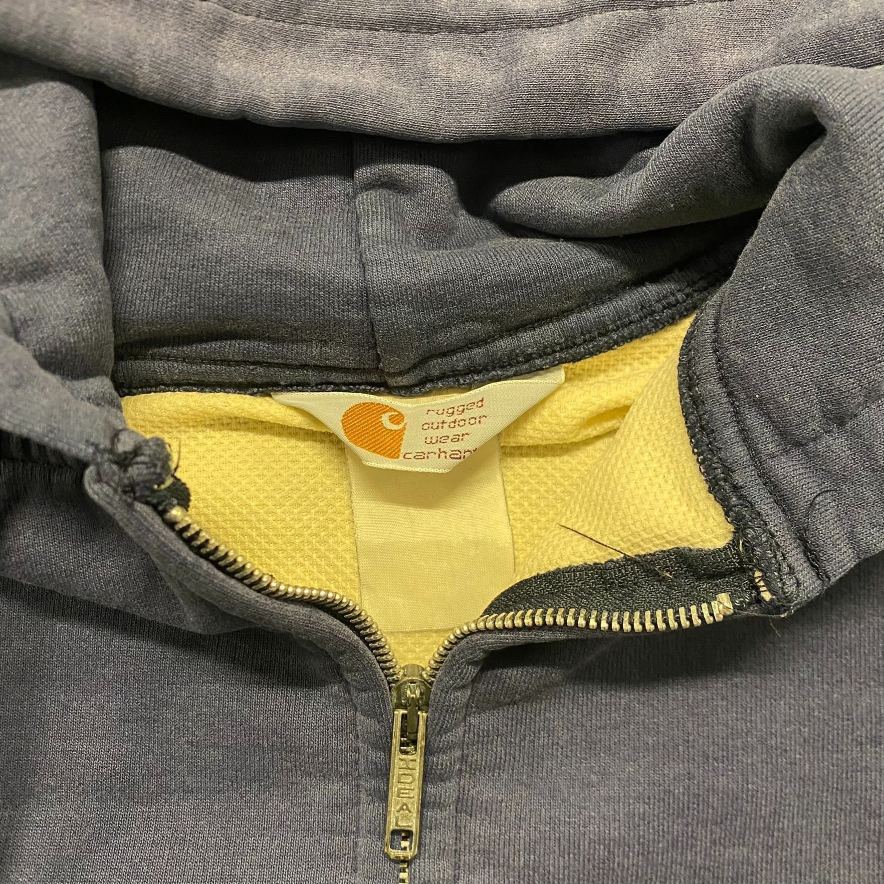 Carhartt Carhartt Workwear Vintage Lined Full Zip Hoodie Sweatshirt Size US L / EU 52-54 / 3 - 3 Thumbnail