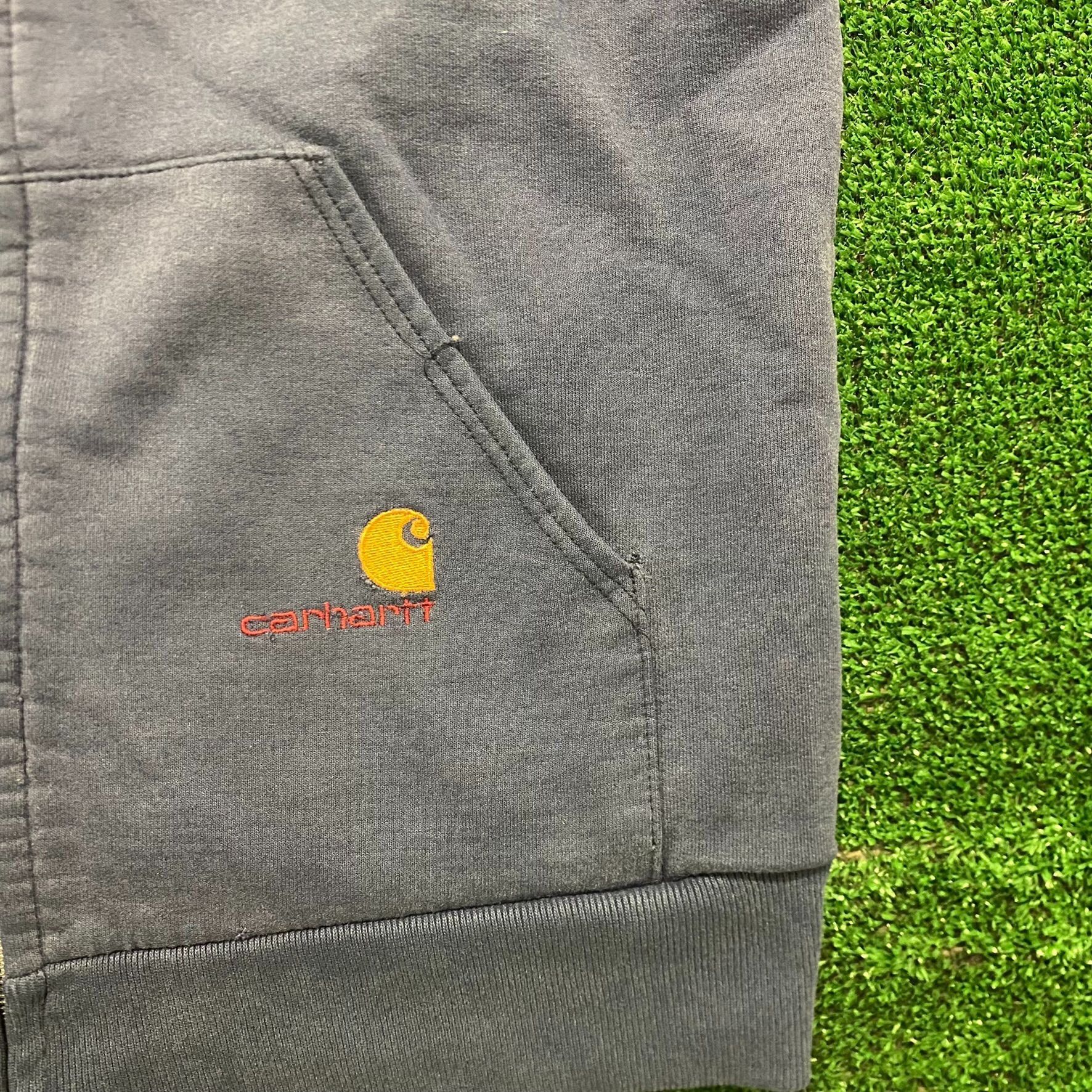 Carhartt Carhartt Workwear Vintage Lined Full Zip Hoodie Sweatshirt Size US L / EU 52-54 / 3 - 2 Thumbnail
