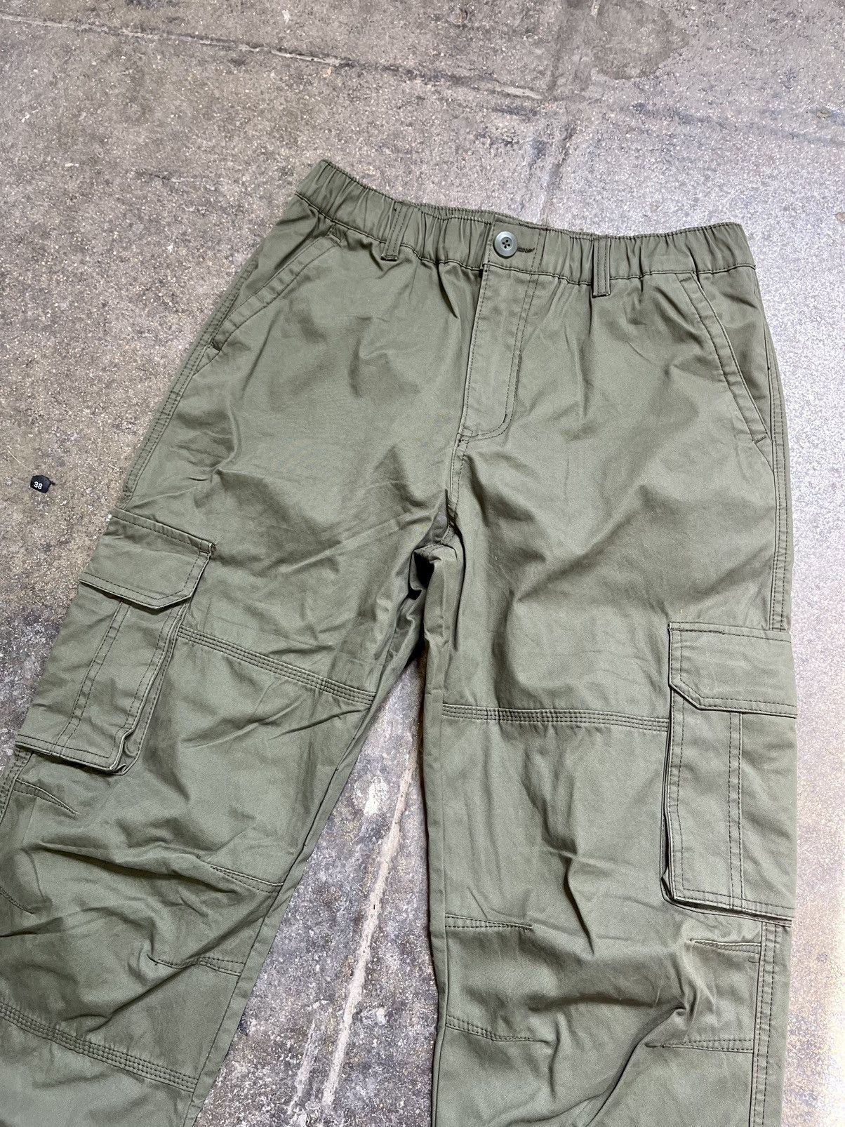 Vintage Vintage Cargo Pants Olive Size US 34 / EU 50 - 2 Thumbnail