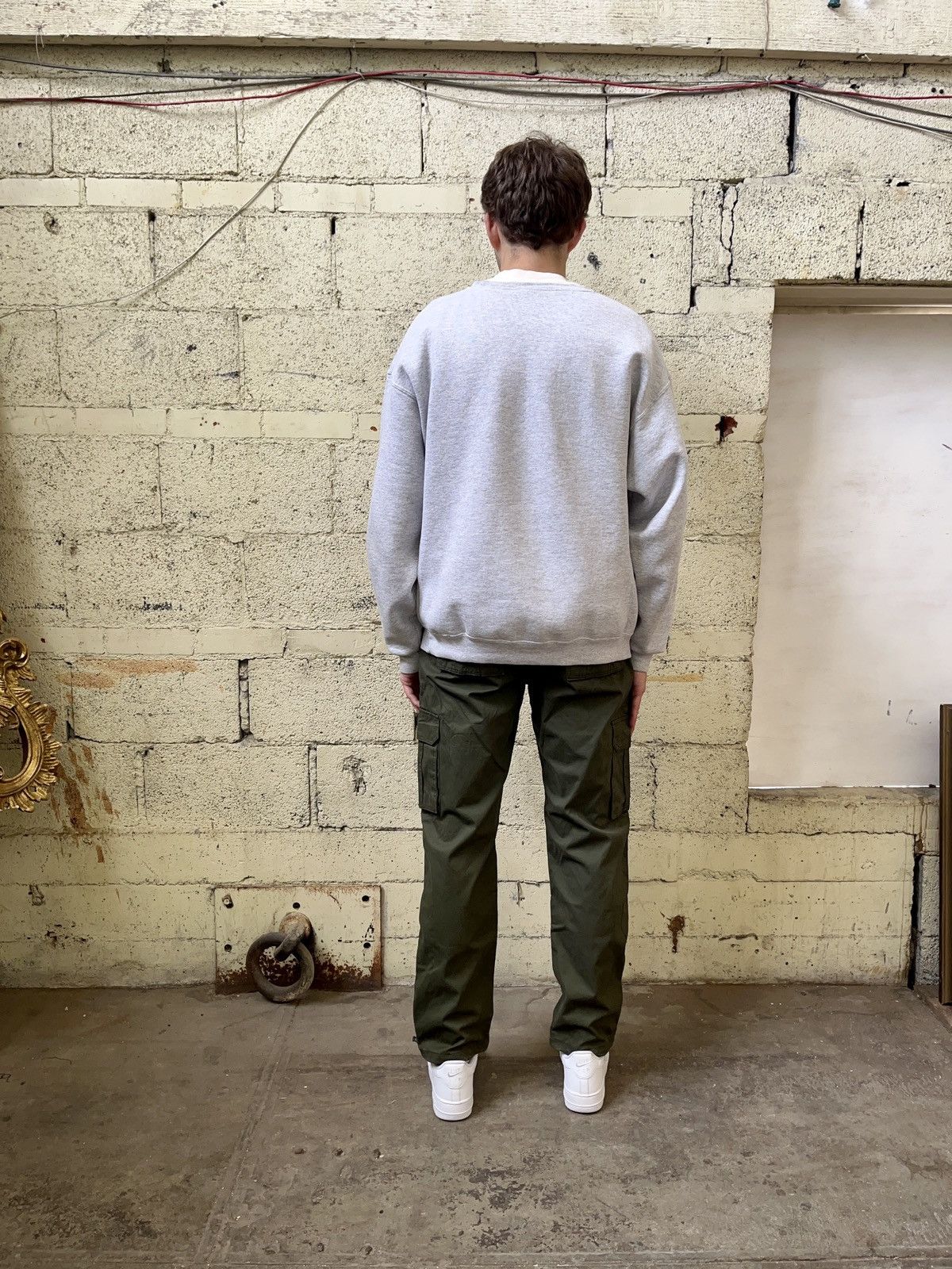 Vintage Vintage Cargo Pants Olive Size US 34 / EU 50 - 7 Thumbnail