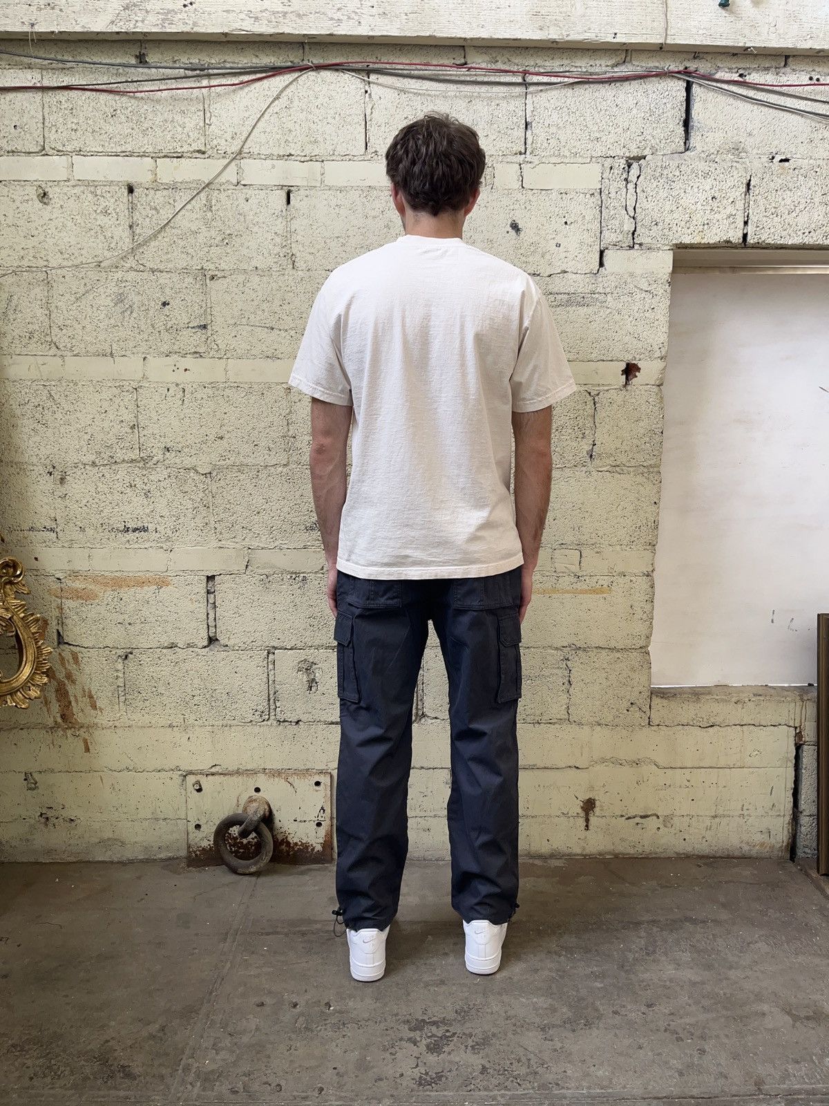 Vintage Vintage Cargo Pants Grey Size US 30 / EU 46 - 6 Thumbnail