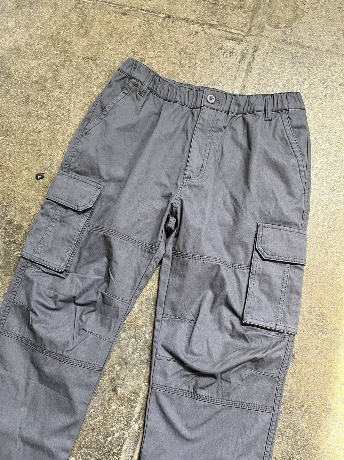 Vintage Vintage Cargo Pants Grey Size US 30 / EU 46 - 2 Thumbnail