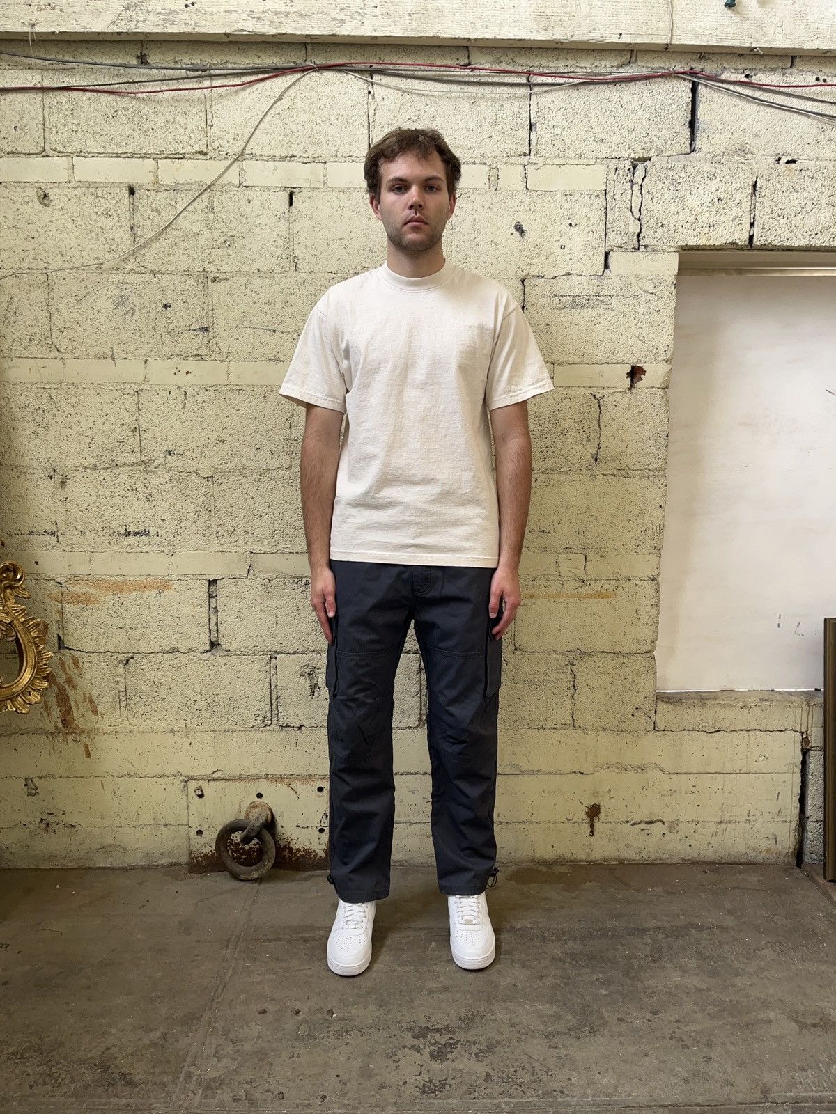 Vintage Vintage Cargo Pants Grey Size US 30 / EU 46 - 3 Thumbnail