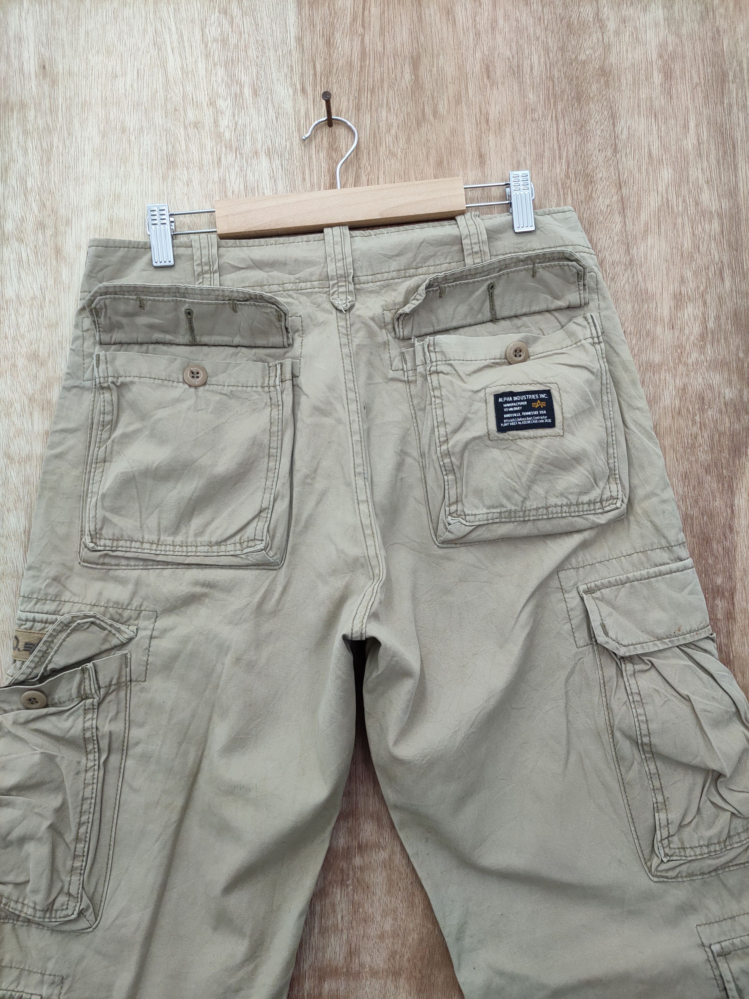 Alpha Industries DL Alpha Industries cargo multipocket tactical pants #46-039 Size US 31 - 9 Thumbnail