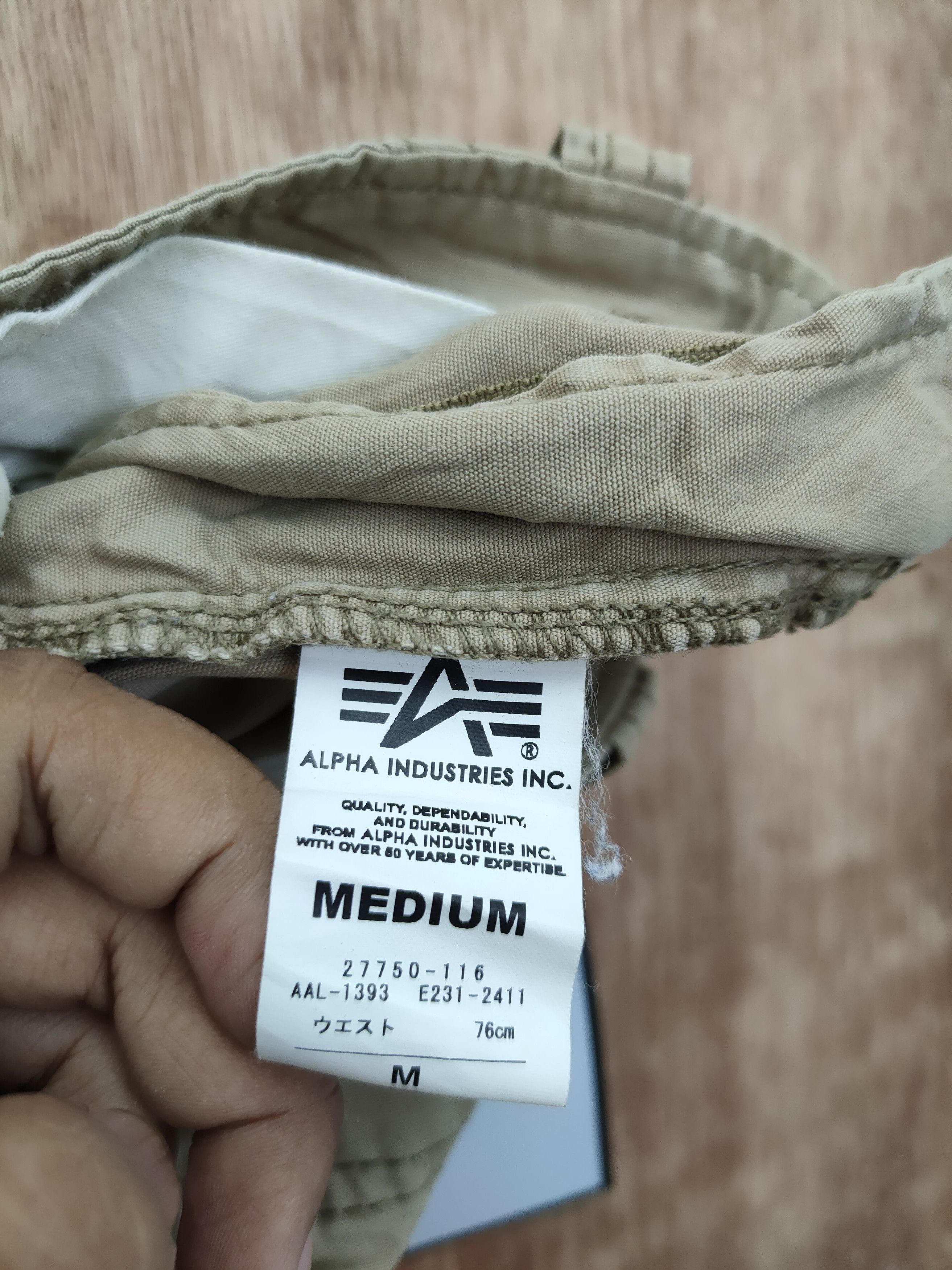 Alpha Industries DL Alpha Industries cargo multipocket tactical pants #46-039 Size US 31 - 11 Thumbnail