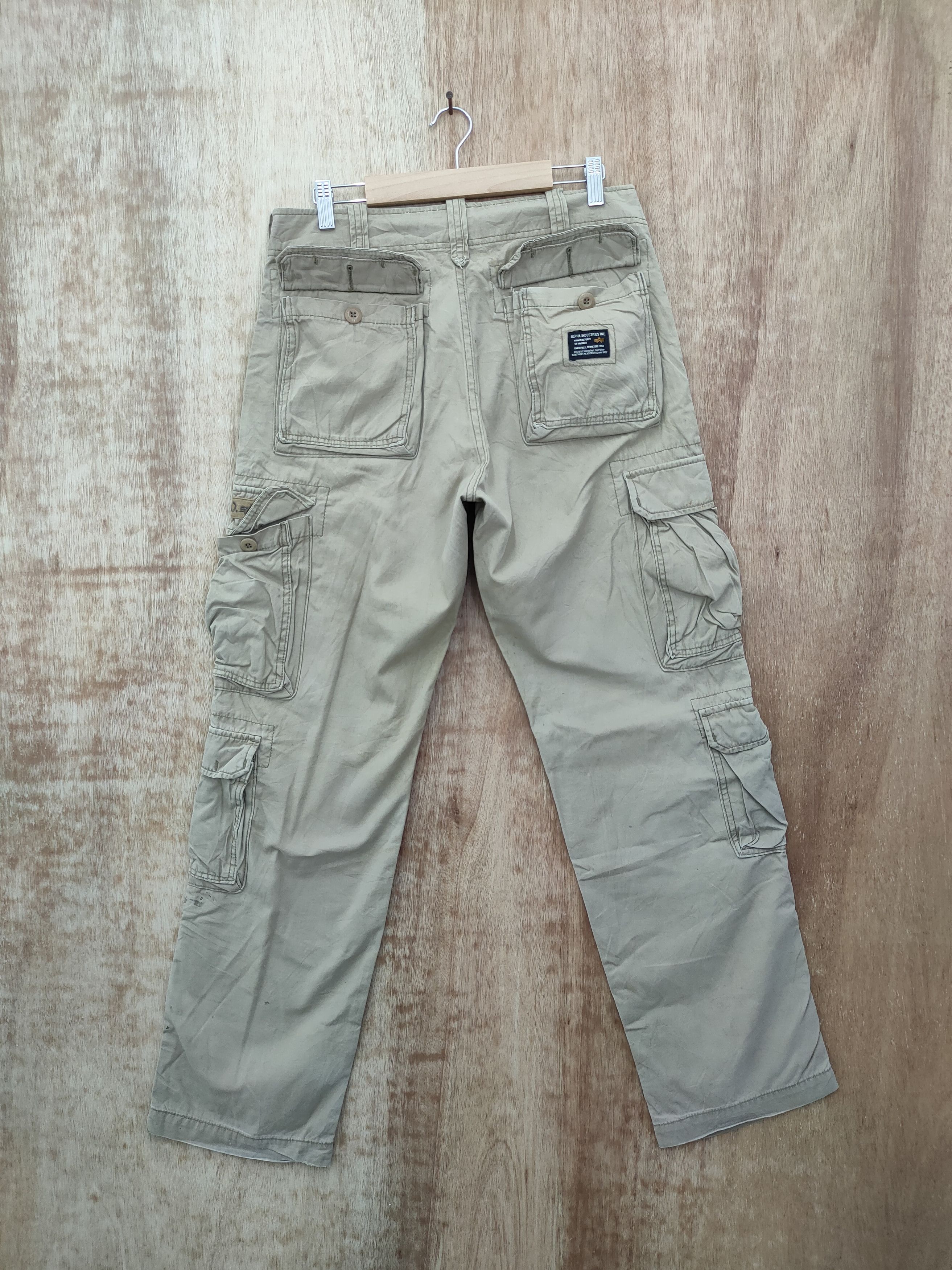 Alpha Industries DL Alpha Industries cargo multipocket tactical pants #46-039 Size US 31 - 7 Thumbnail