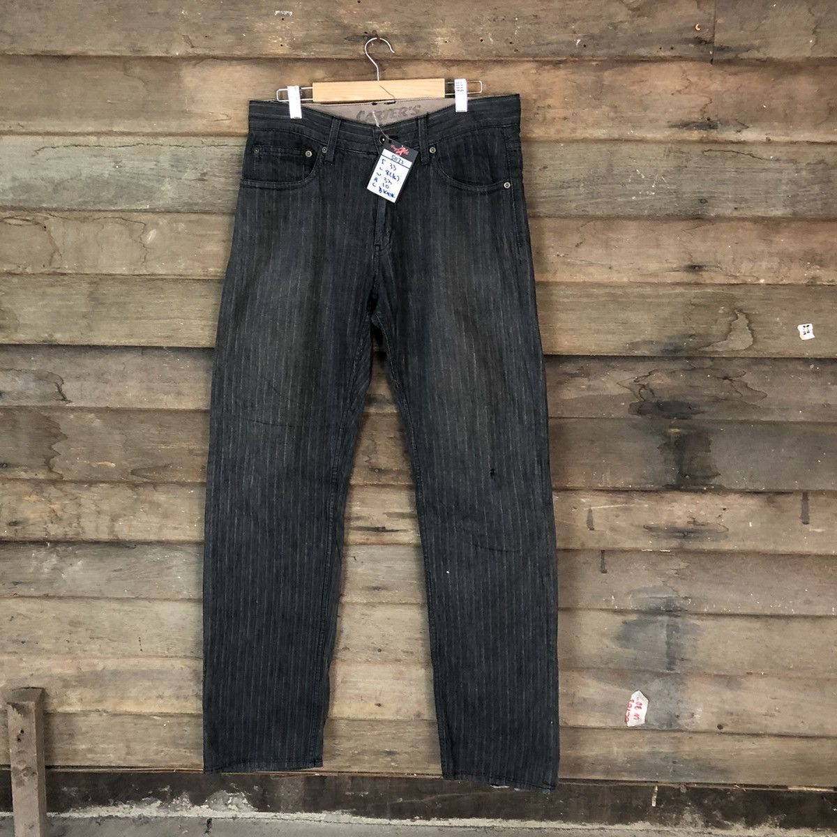 Vintage Carters Black stripe vintage Casual Pants #5072 Size US 32 / EU 48 - 1 Thumbnail