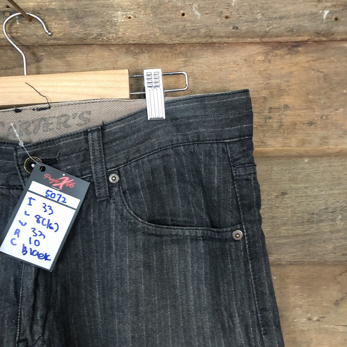 Vintage Carters Black stripe vintage Casual Pants #5072 Size US 32 / EU 48 - 5 Thumbnail