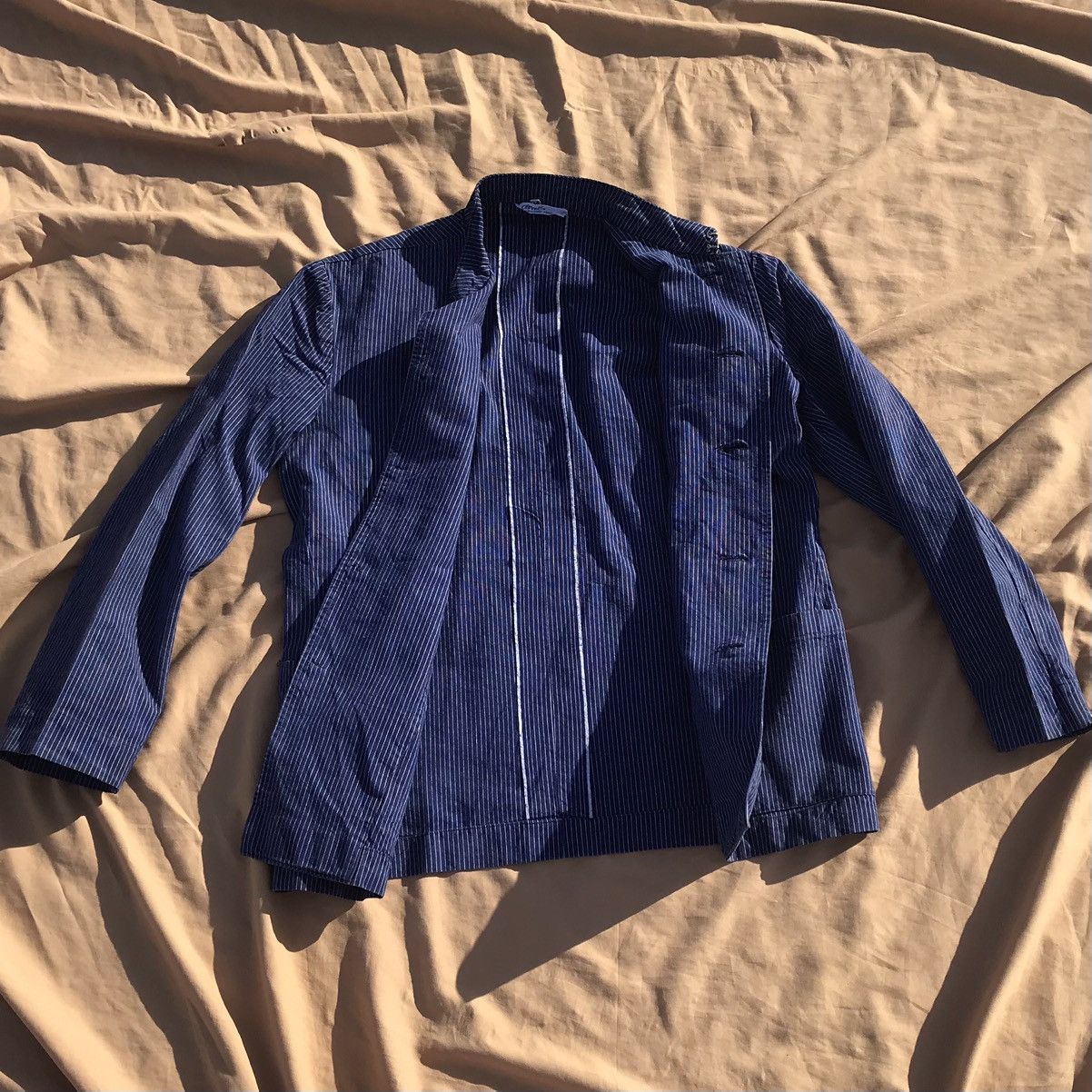 Self Edge SELVEDGE vintage COTTON WORK JACKET Size US S / EU 44-46 / 1 - 2 Thumbnail