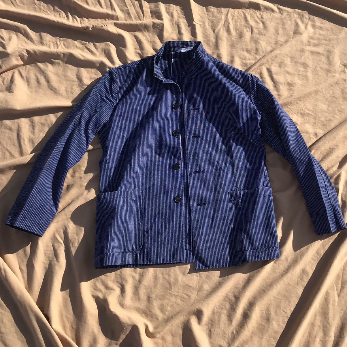 Self Edge SELVEDGE vintage COTTON WORK JACKET Size US S / EU 44-46 / 1 - 3 Thumbnail