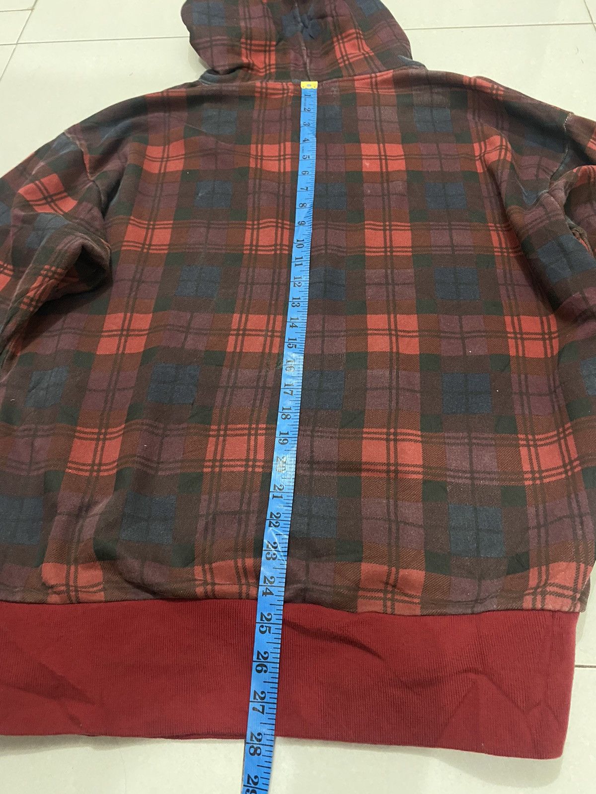 Lafayette 148 Lafayette Plaid Hoodie Size US L / EU 52-54 / 3 - 10 Thumbnail