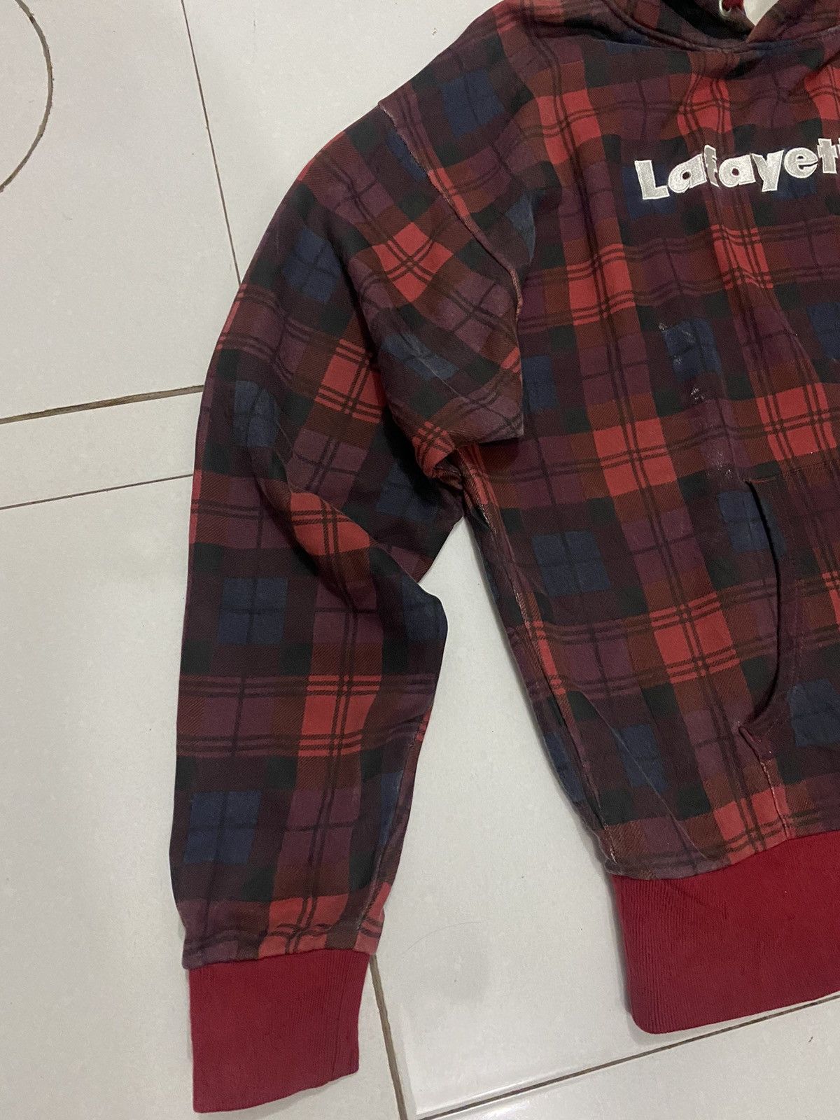 Lafayette 148 Lafayette Plaid Hoodie Size US L / EU 52-54 / 3 - 5 Thumbnail