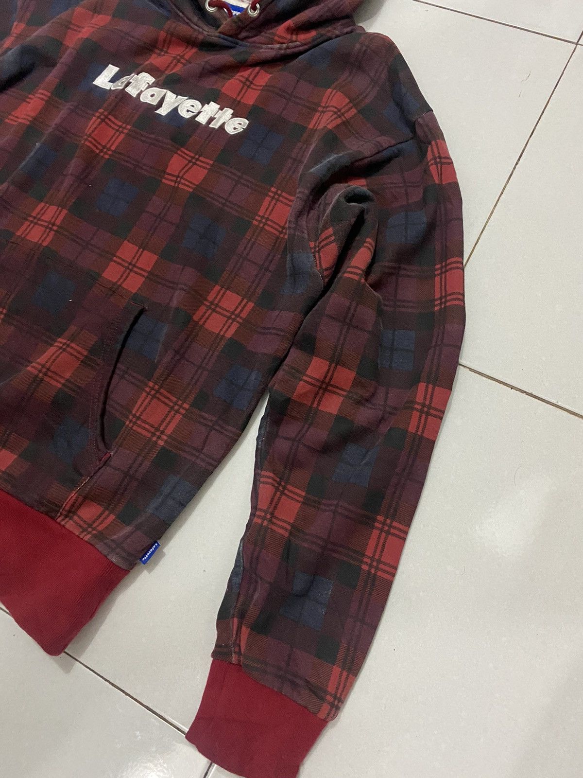 Lafayette 148 Lafayette Plaid Hoodie Size US L / EU 52-54 / 3 - 6 Thumbnail