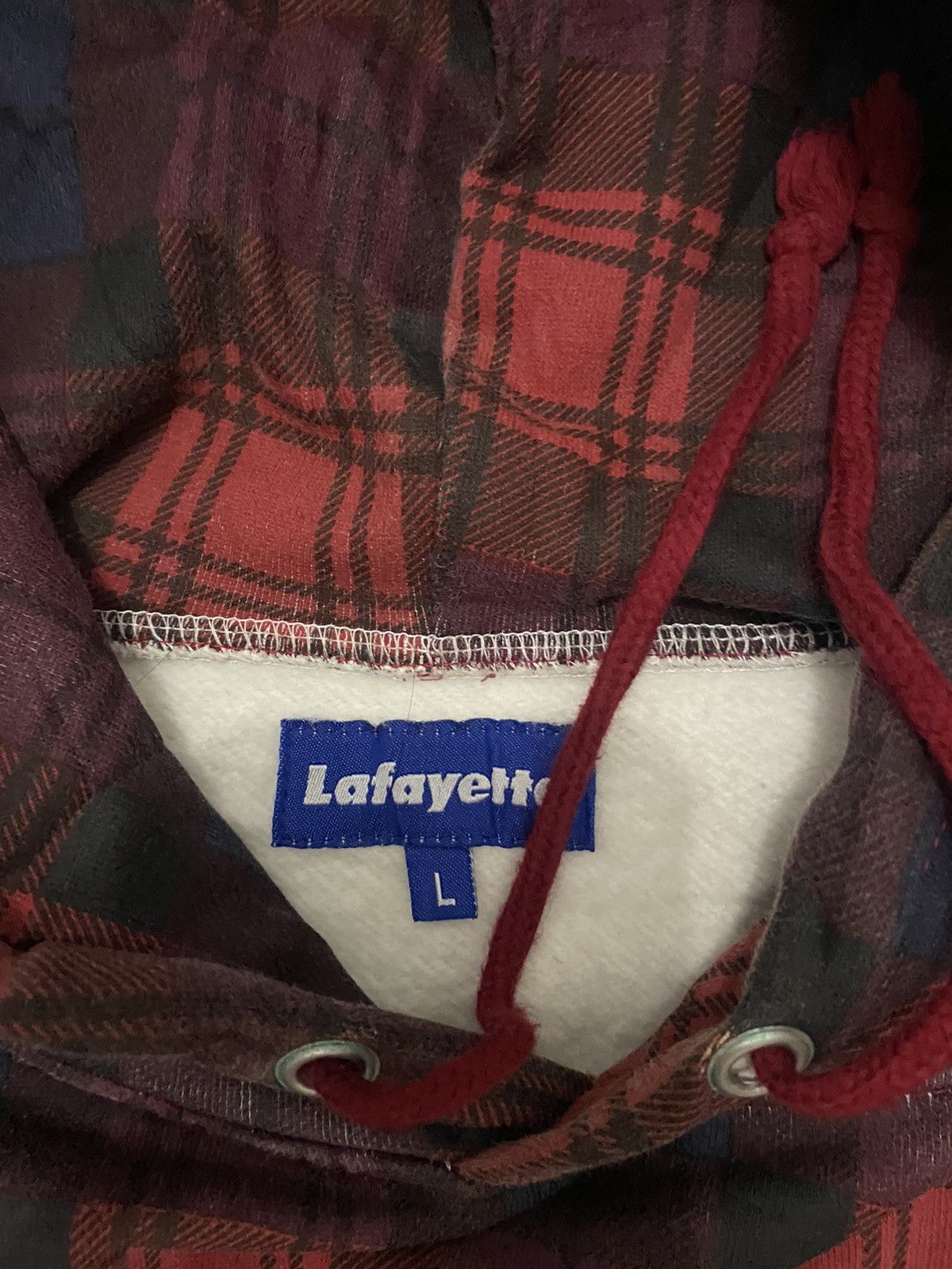 Lafayette 148 Lafayette Plaid Hoodie Size US L / EU 52-54 / 3 - 7 Thumbnail