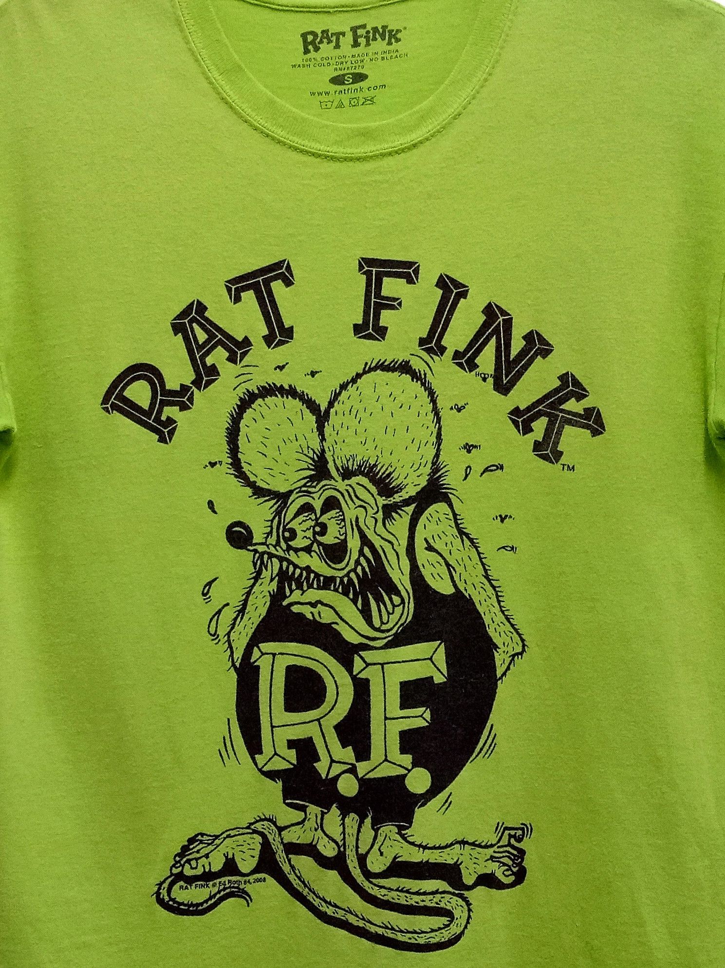 Art Comes First 🔥🔥🔥RAT FINK © Ed Roth 84, 2008 T-shirt Rare Size US S / EU 44-46 / 1 - 2 Thumbnail