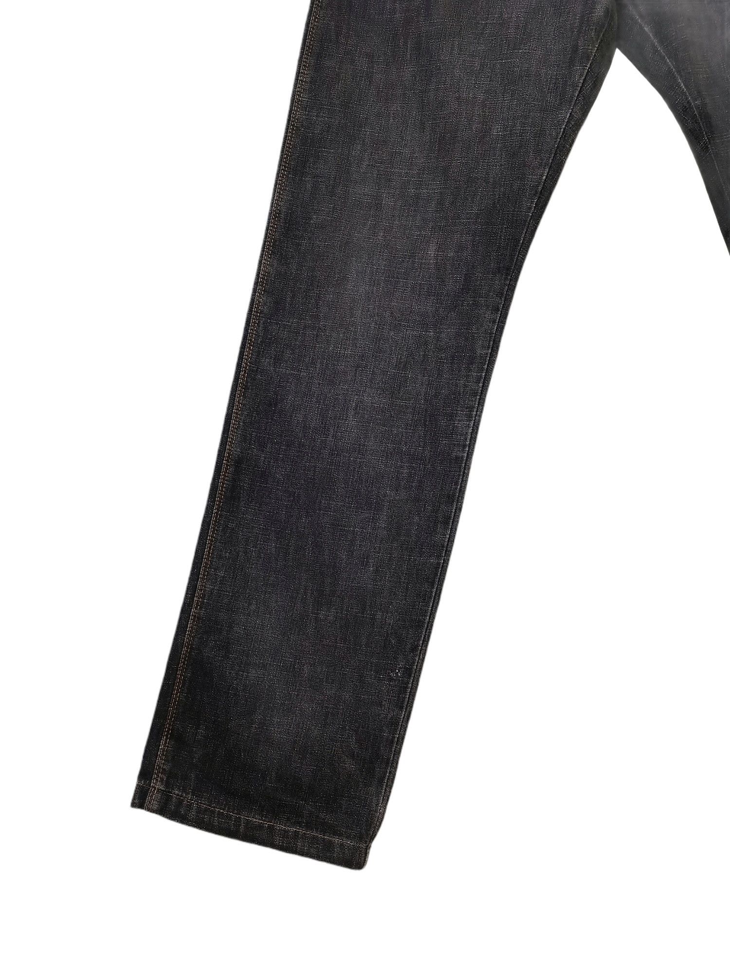 Other 🔥🔥🔥Made in Italy Hybrid Denim Leather Jeans Rare Design Size US 32 / EU 48 - 13 Thumbnail