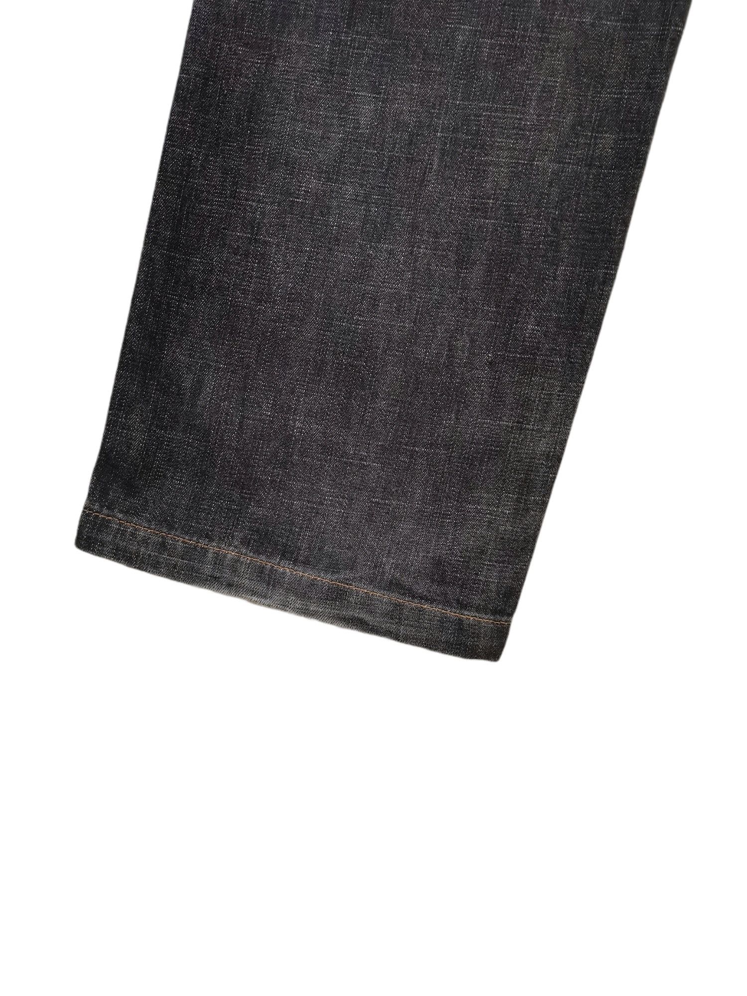 Other 🔥🔥🔥Made in Italy Hybrid Denim Leather Jeans Rare Design Size US 32 / EU 48 - 7 Thumbnail