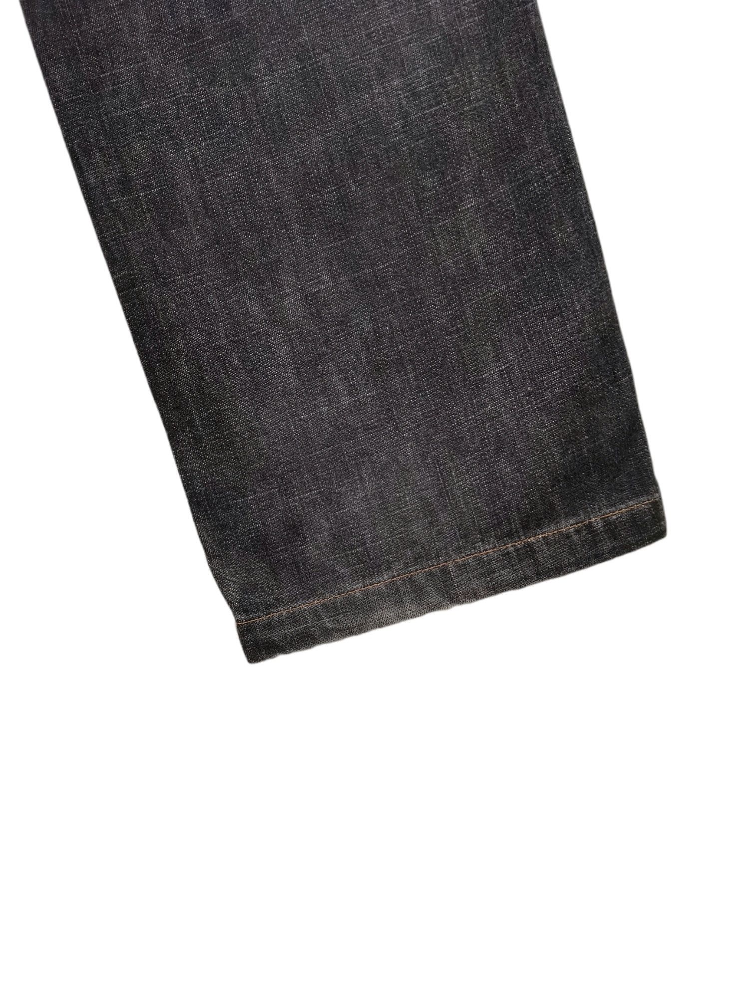 Other 🔥🔥🔥Made in Italy Hybrid Denim Leather Jeans Rare Design Size US 32 / EU 48 - 5 Thumbnail
