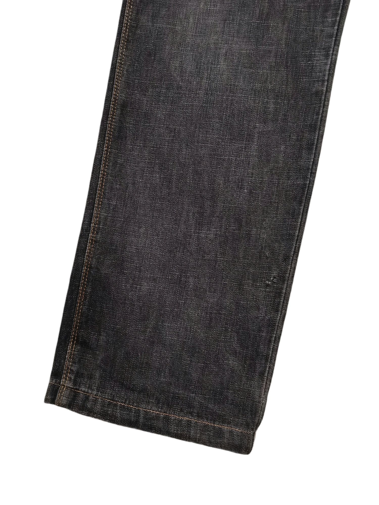 Other 🔥🔥🔥Made in Italy Hybrid Denim Leather Jeans Rare Design Size US 32 / EU 48 - 14 Thumbnail