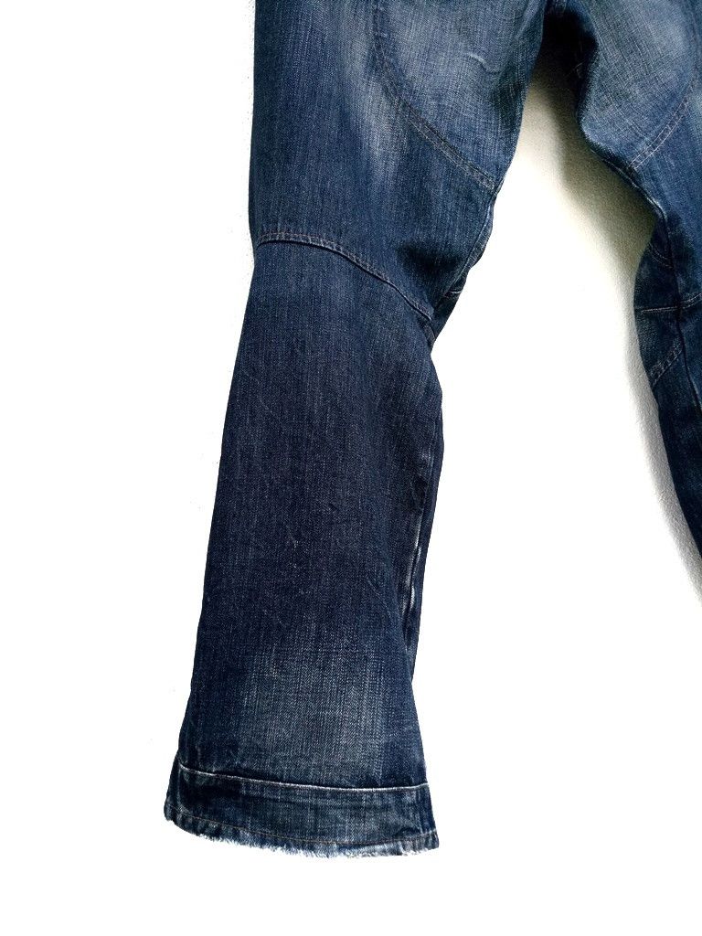G-Star 🔥🔥🔥G-STAR Original Raw Denim Bikers Design Jeans Size US 34 / EU 50 - 6 Thumbnail