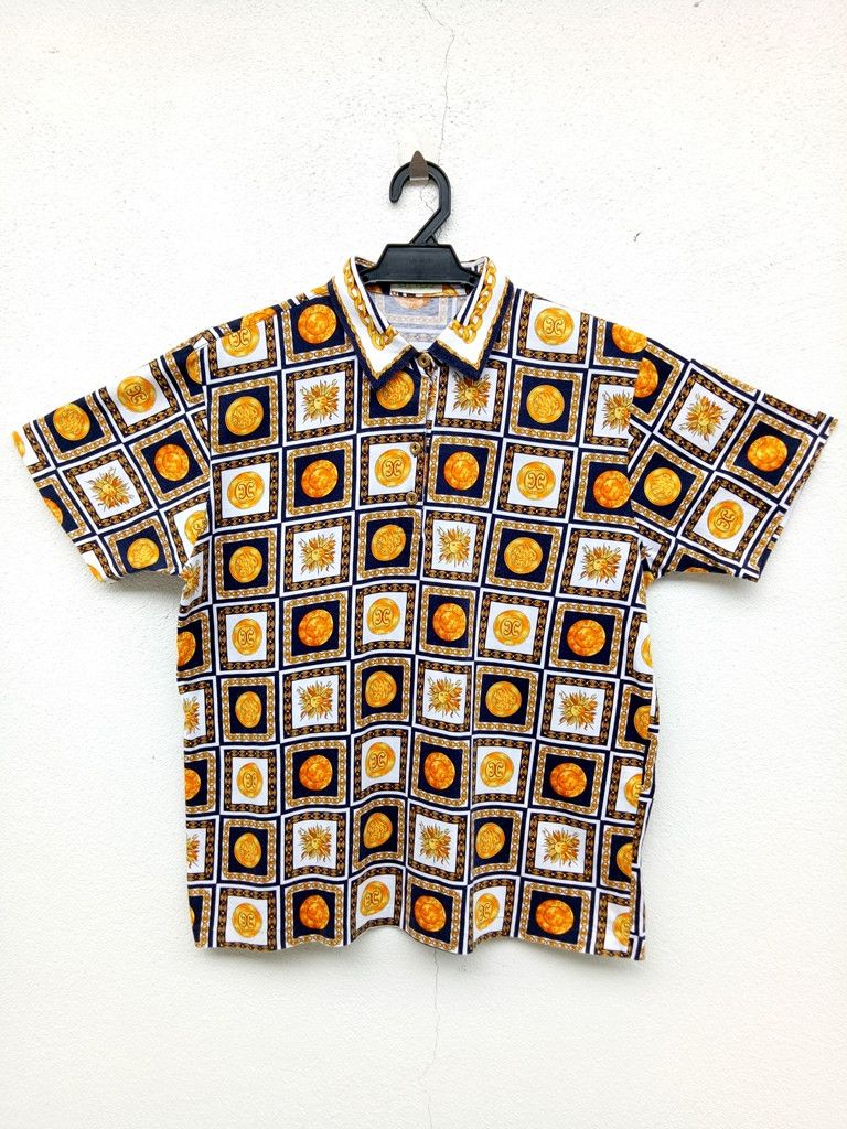 Art Comes First 🔥🔥🔥Baroque Style FullPrint Collar Shirt RARE Design Size US M / EU 48-50 / 2 - 6 Thumbnail