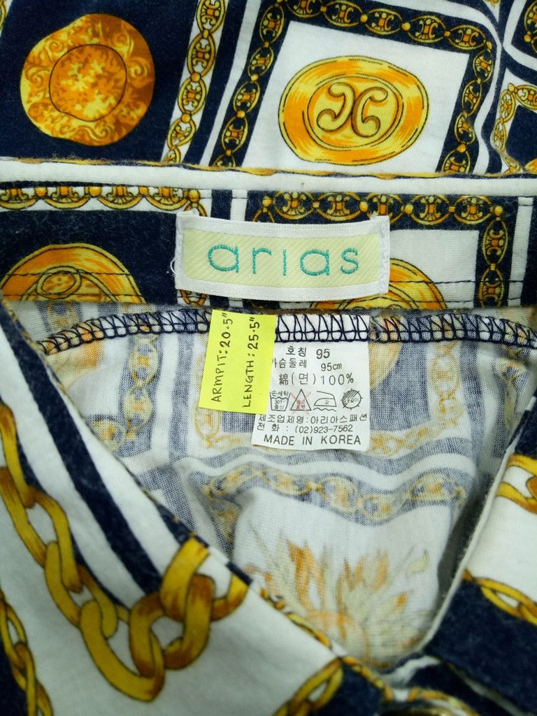 Art Comes First 🔥🔥🔥Baroque Style FullPrint Collar Shirt RARE Design Size US M / EU 48-50 / 2 - 8 Thumbnail