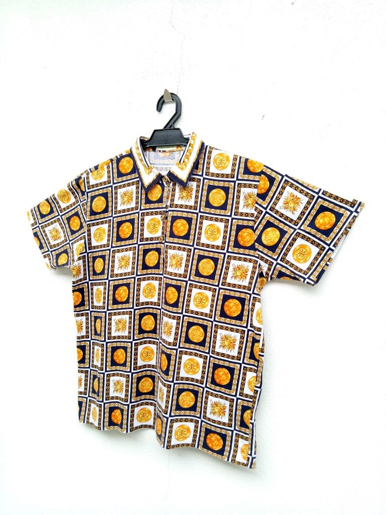 Art Comes First 🔥🔥🔥Baroque Style FullPrint Collar Shirt RARE Design Size US M / EU 48-50 / 2 - 1 Thumbnail