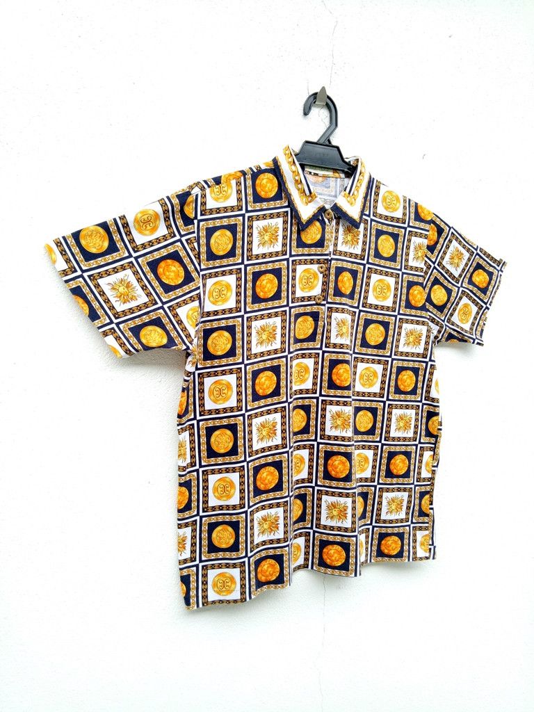 Art Comes First 🔥🔥🔥Baroque Style FullPrint Collar Shirt RARE Design Size US M / EU 48-50 / 2 - 3 Thumbnail
