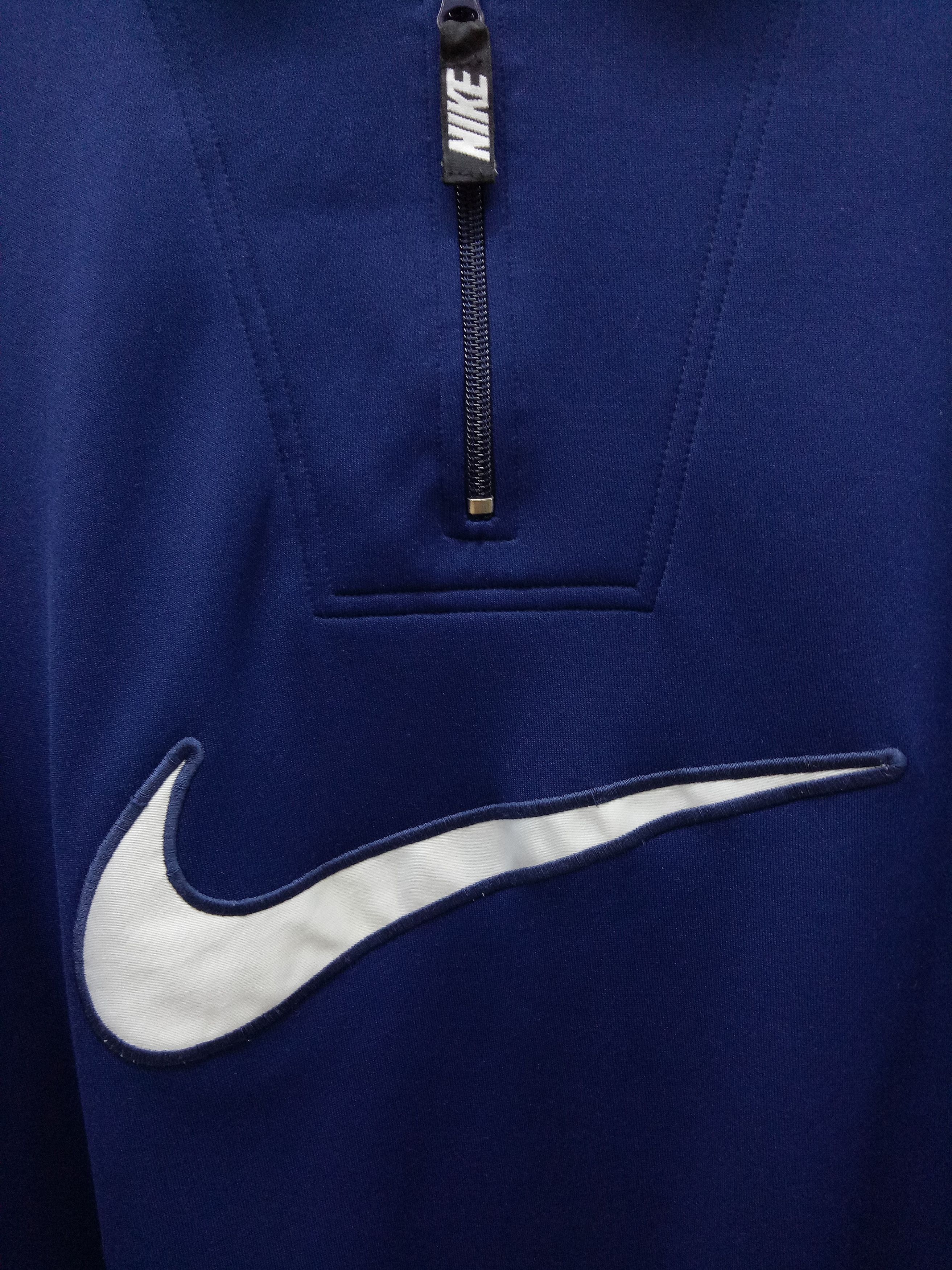 Nike 🔥Vintage Embroidery Nike Big Logo Sweatshirt Top Track Size US M / EU 48-50 / 2 - 3 Thumbnail