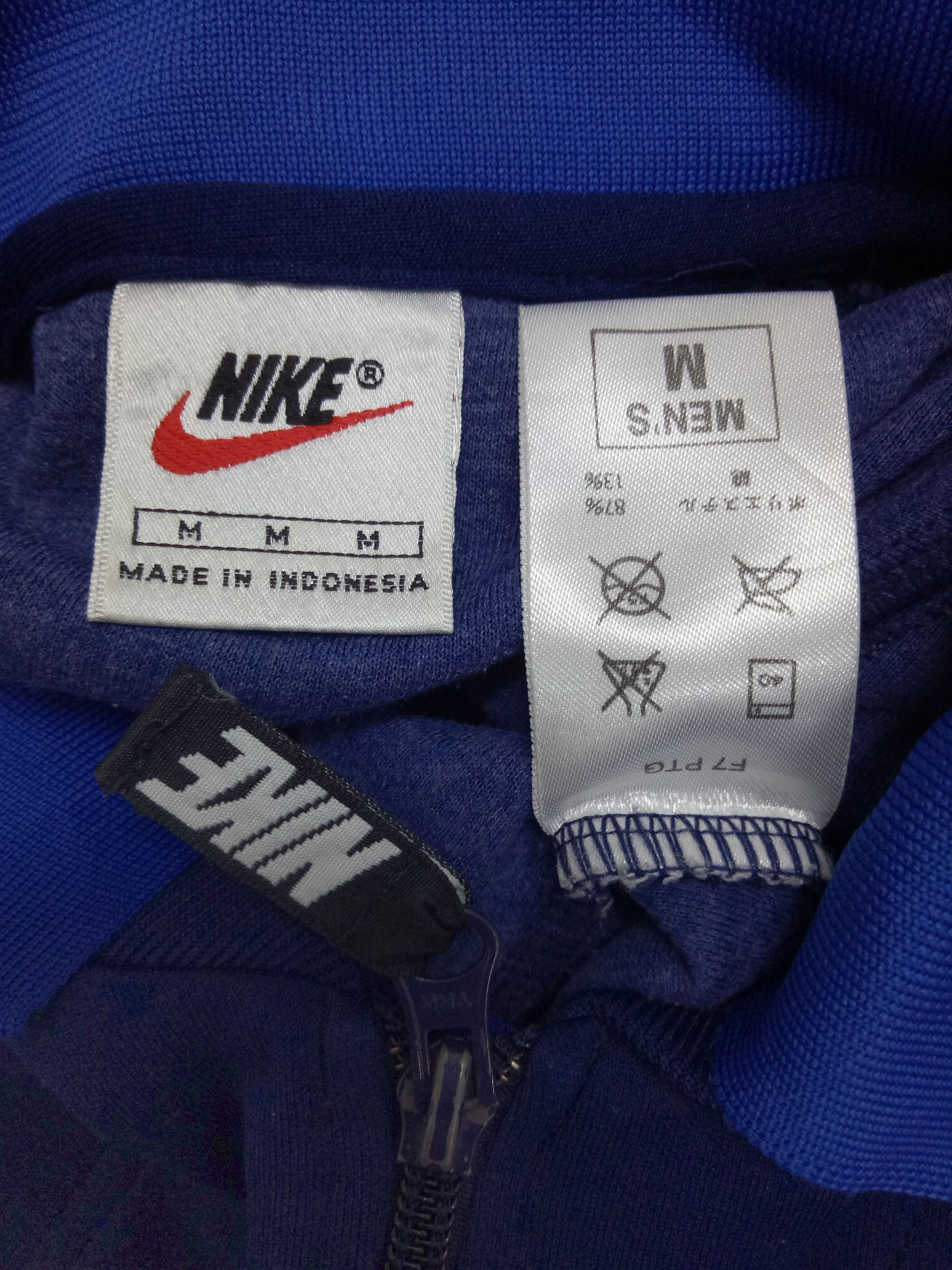 Nike 🔥Vintage Embroidery Nike Big Logo Sweatshirt Top Track Size US M / EU 48-50 / 2 - 9 Thumbnail