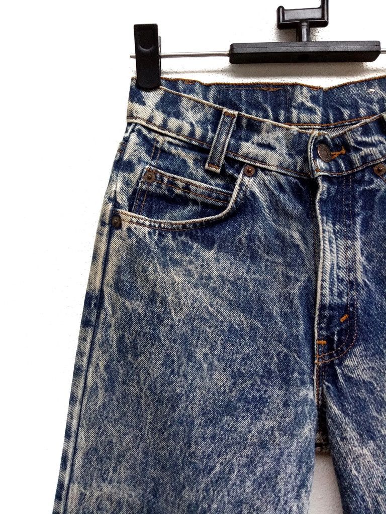Levi's 🔥🔥🔥Vintage Levis Orange Tab Acid Wash Distressed Denim Size US 27 - 14 Thumbnail