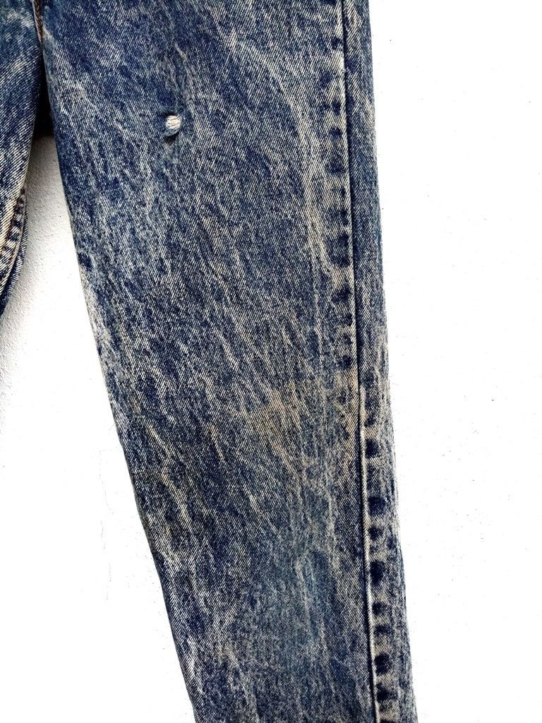Levi's 🔥🔥🔥Vintage Levis Orange Tab Acid Wash Distressed Denim Size US 27 - 12 Thumbnail