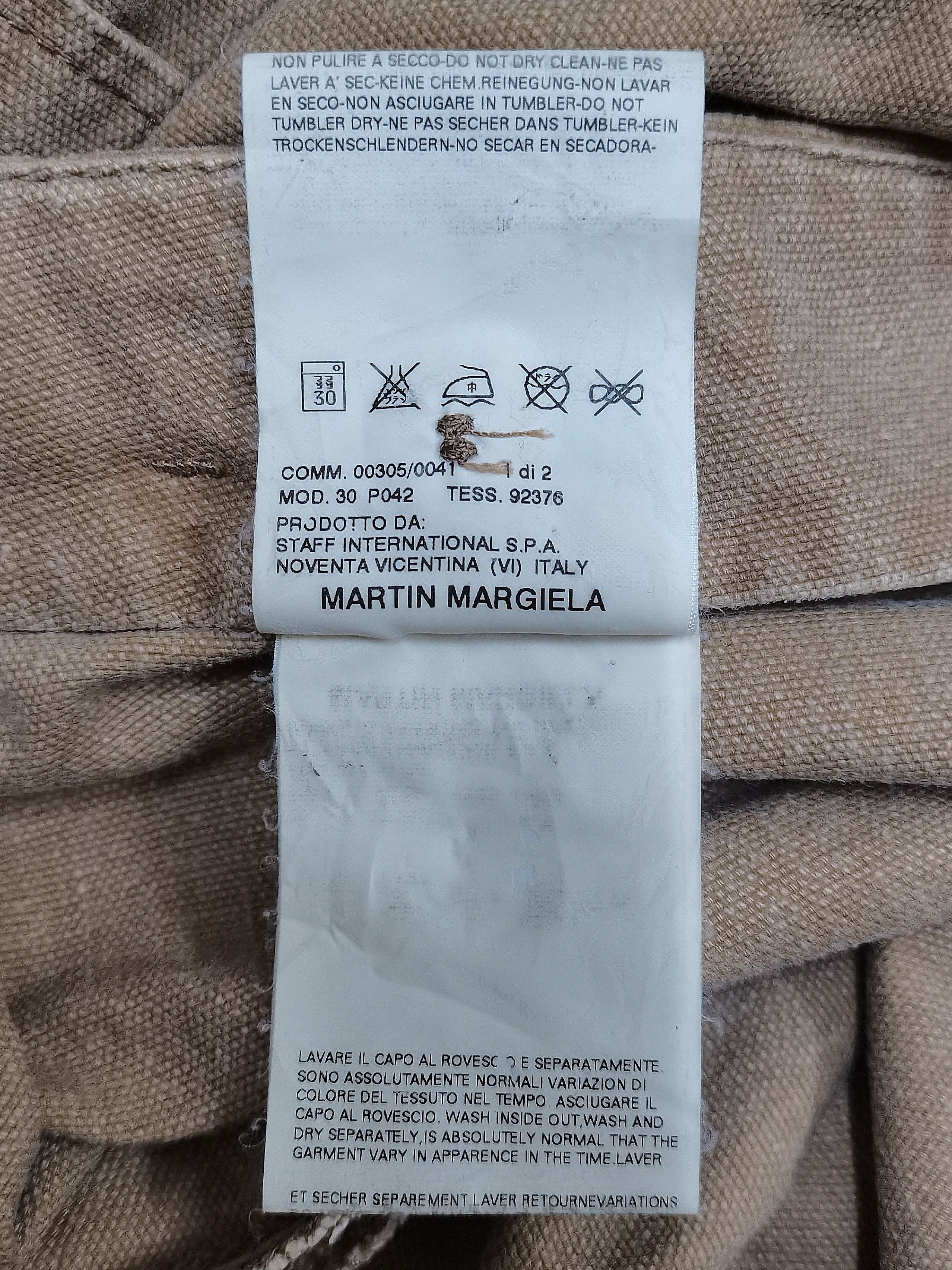 Maison Margiela 🔥🔥🔥Old Martin Margiela Rare Design Pants Made in Italy Size US 34 / EU 50 - 21 Thumbnail