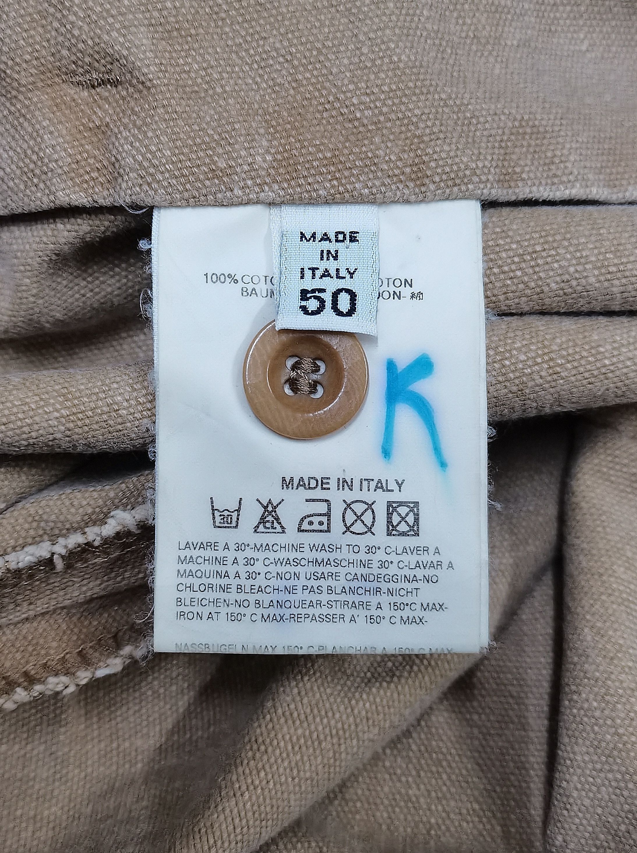 Maison Margiela 🔥🔥🔥Old Martin Margiela Rare Design Pants Made in Italy Size US 34 / EU 50 - 18 Thumbnail