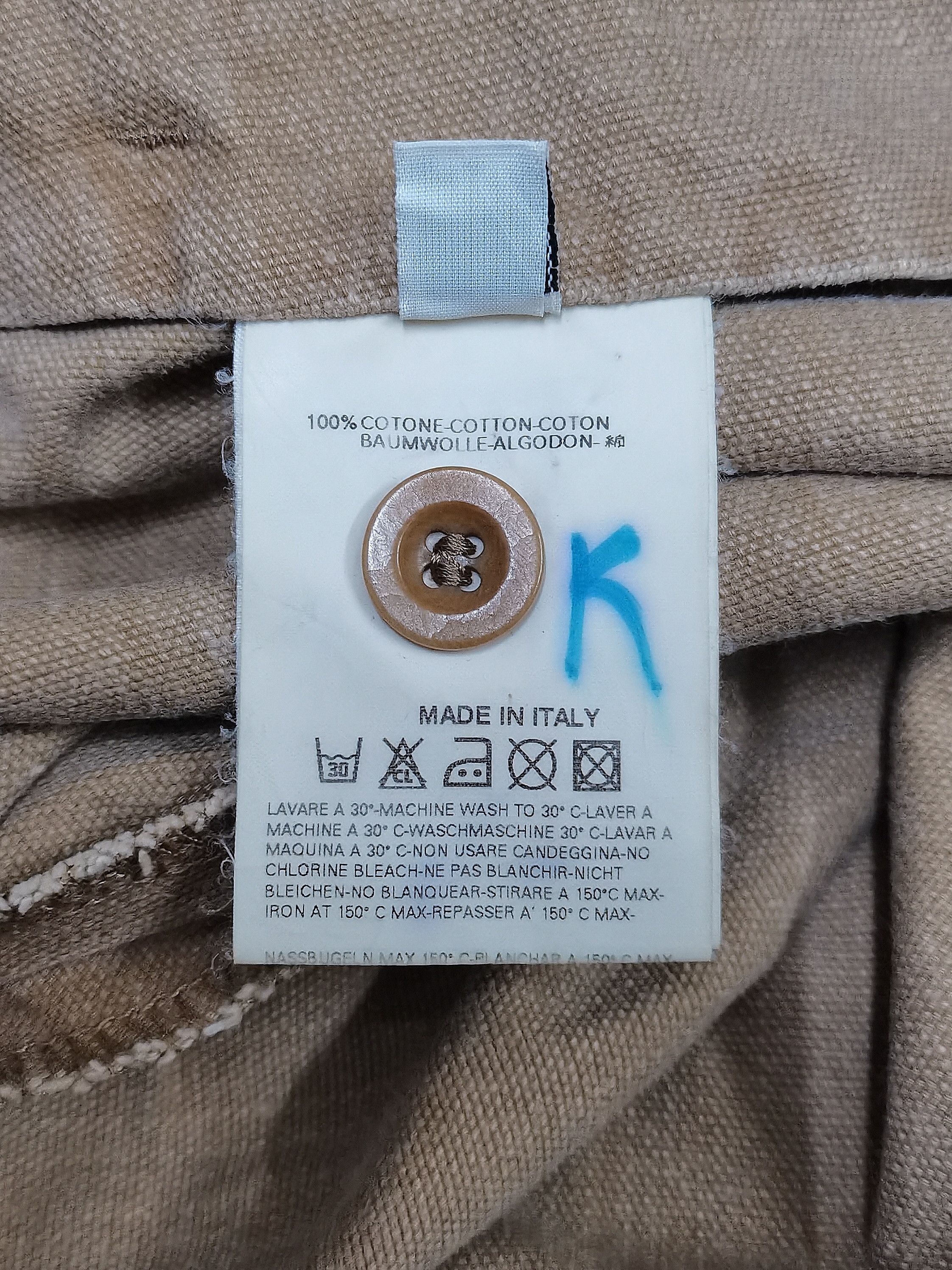 Maison Margiela 🔥🔥🔥Old Martin Margiela Rare Design Pants Made in Italy Size US 34 / EU 50 - 19 Thumbnail