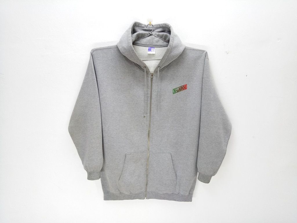 Xlarge 🔥🔥🔥X-Large Big Logo Colorful Zip Up Hoodies Jacket Rare Size US XL / EU 56 / 4 - 4 Thumbnail