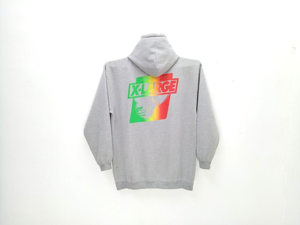 Xlarge 🔥🔥🔥X-Large Big Logo Colorful Zip Up Hoodies Jacket Rare Size US XL / EU 56 / 4 - 1 Thumbnail